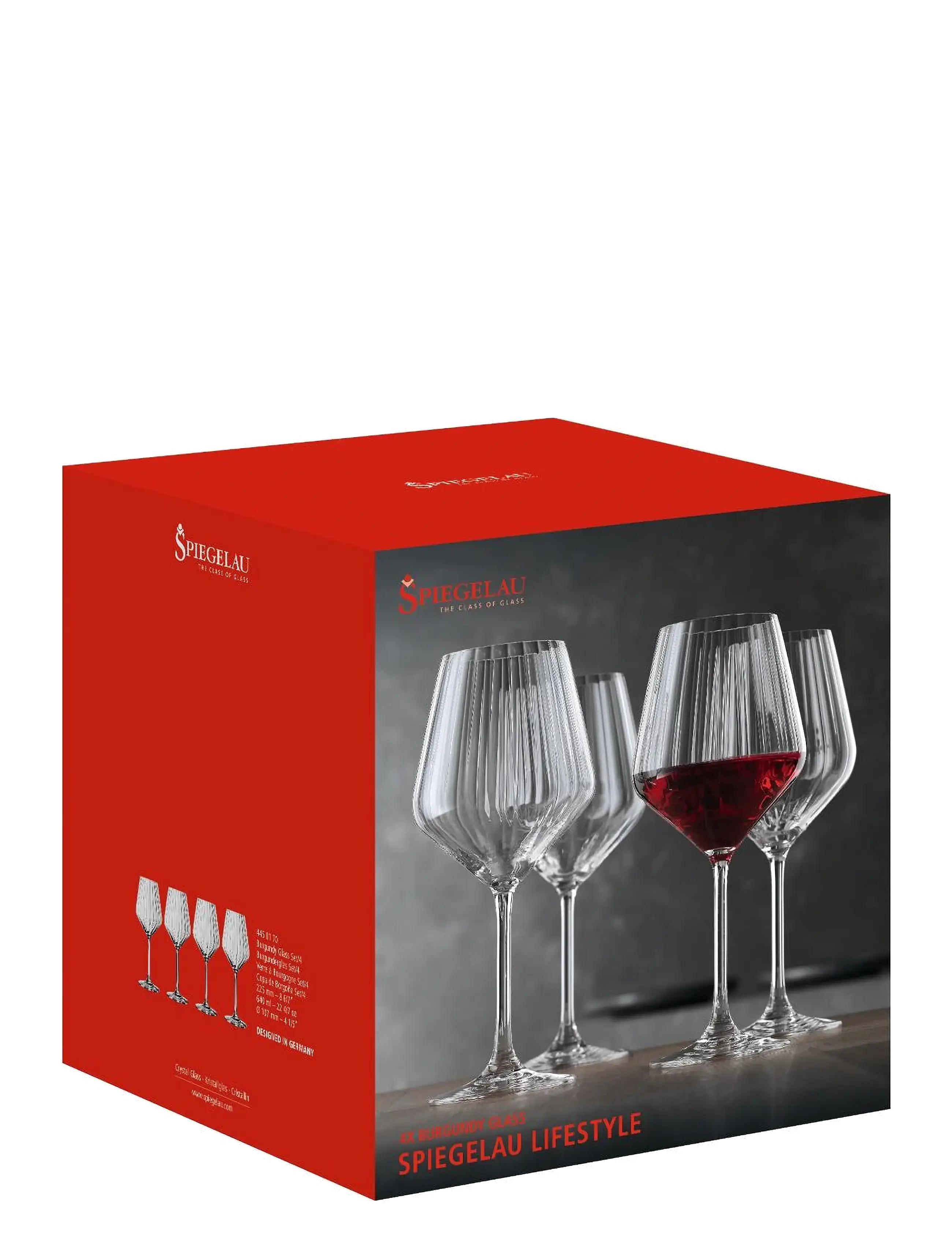 Spiegelau - LifeStyle Burgundy glass  4-p - verres à vin rouge - clear - 2