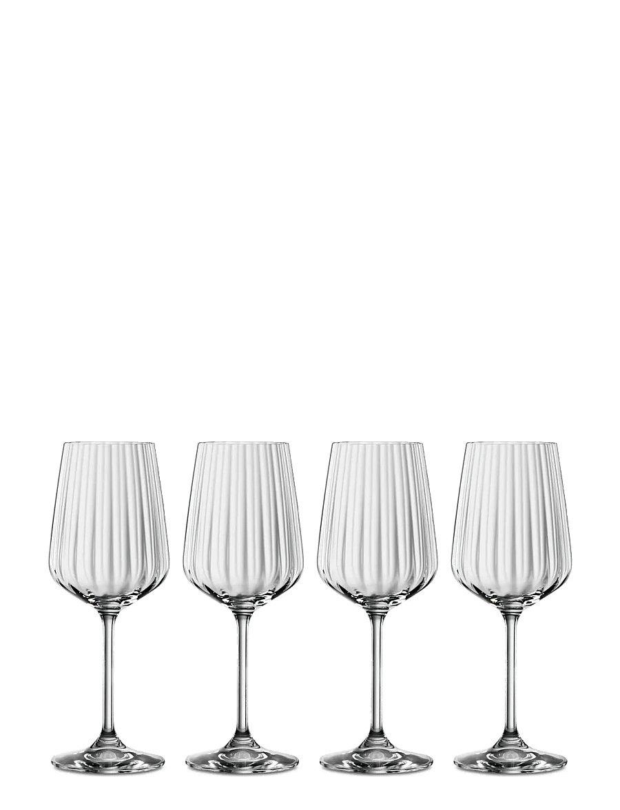 Spiegelau - LifeStyle White wine glass 44cl 4-pack - weißweingläser - clear glass - 0