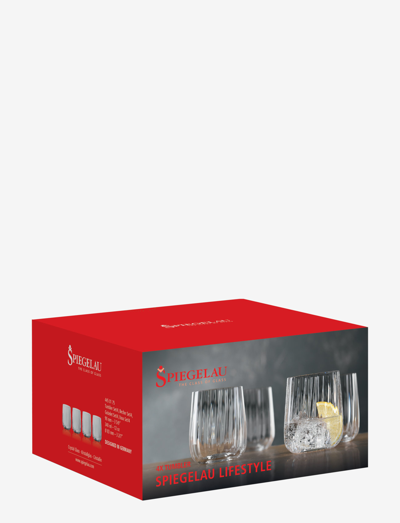Spiegelau - LifeStyle Tumbler 34cl 4-pack - trinkgläser - clear glass - 2