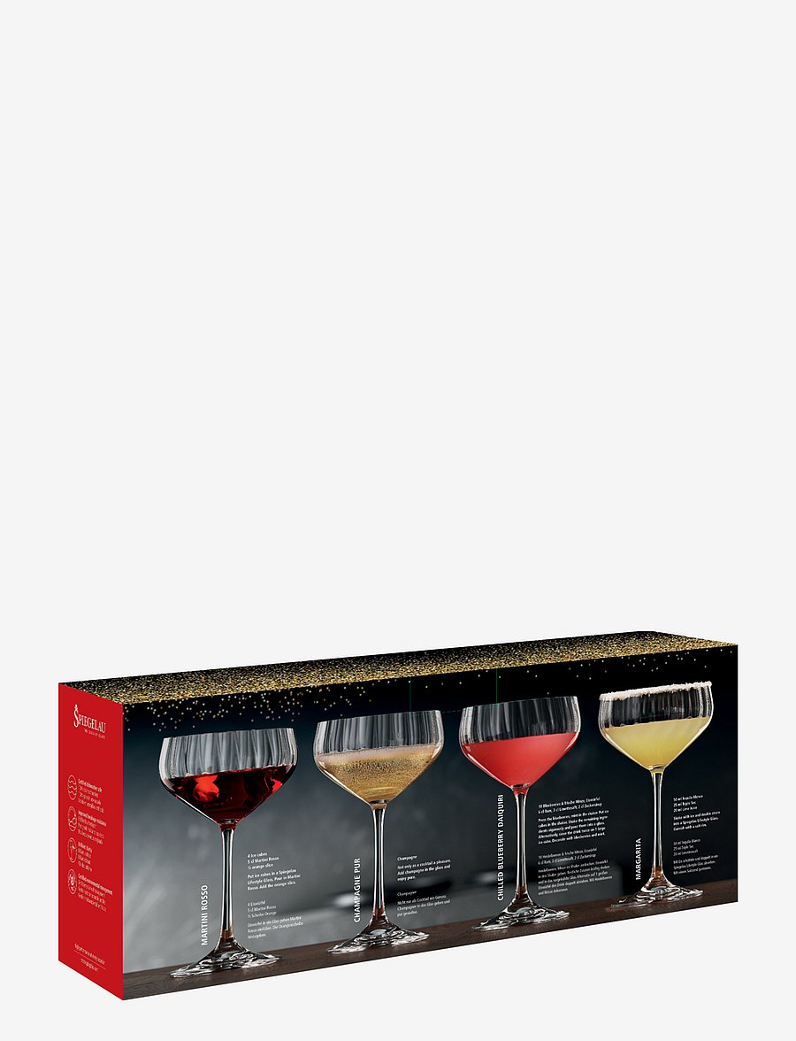 Spiegelau - LifeStyle Coupette 30 cl 4-pack - kokteili- ja martiiniklaasid - clear glass - 3