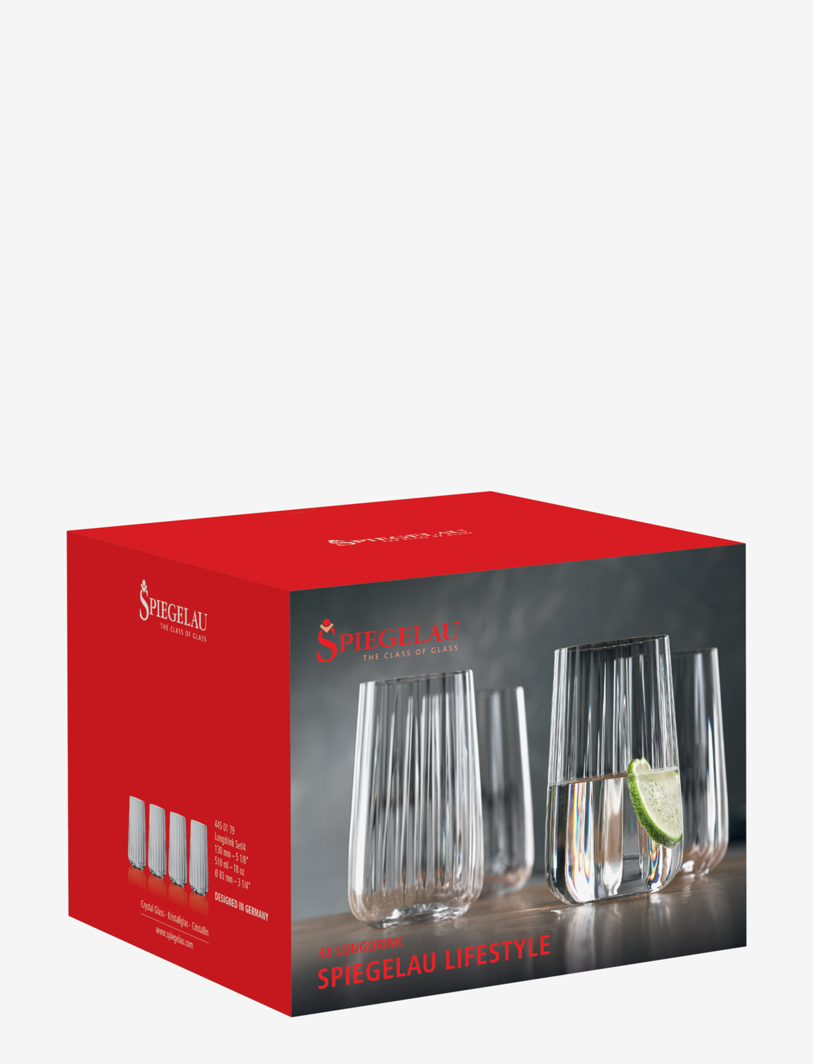 Spiegelau - LifeStyle Longdrink 51cl 4-pack - cocktail & longdrinkgläser - clear glass - 2