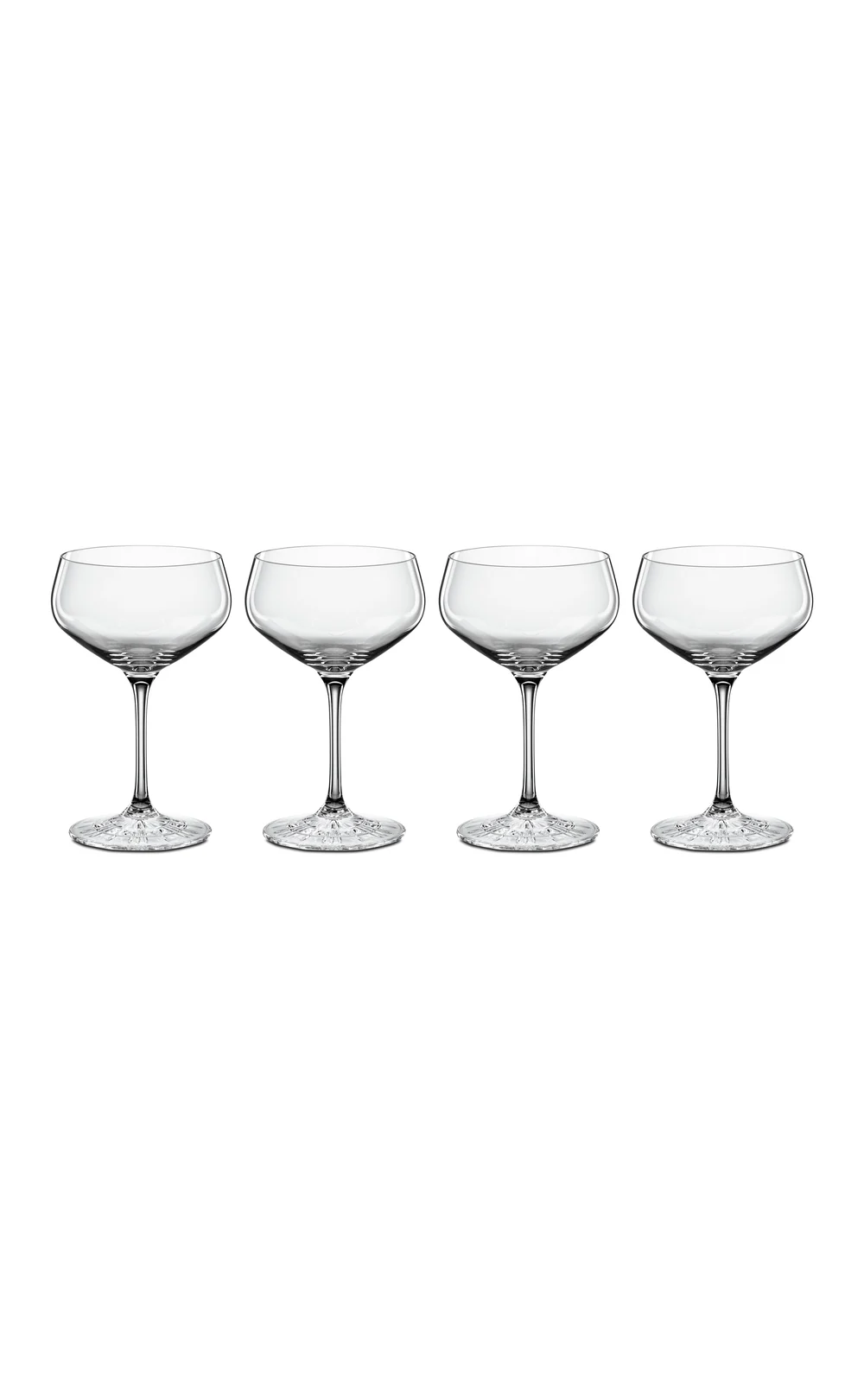 Coupette glass top