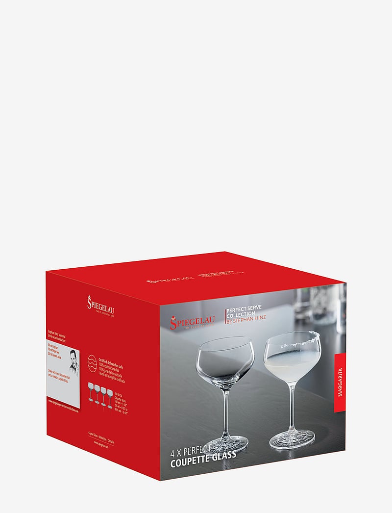 Spiegelau - Perfect Serve Coll. Coupette 24 cl 4-pack - kokteili- ja martiiniklaasid - clear glass - 1