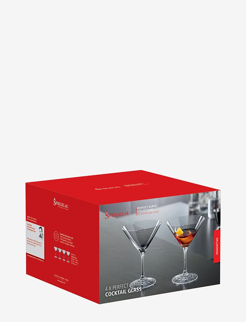 Spiegelau - Perfect Serve Coll. Cocktailglas 17 cl 4-pack - geschenke unter 100€ - clear glass - 1