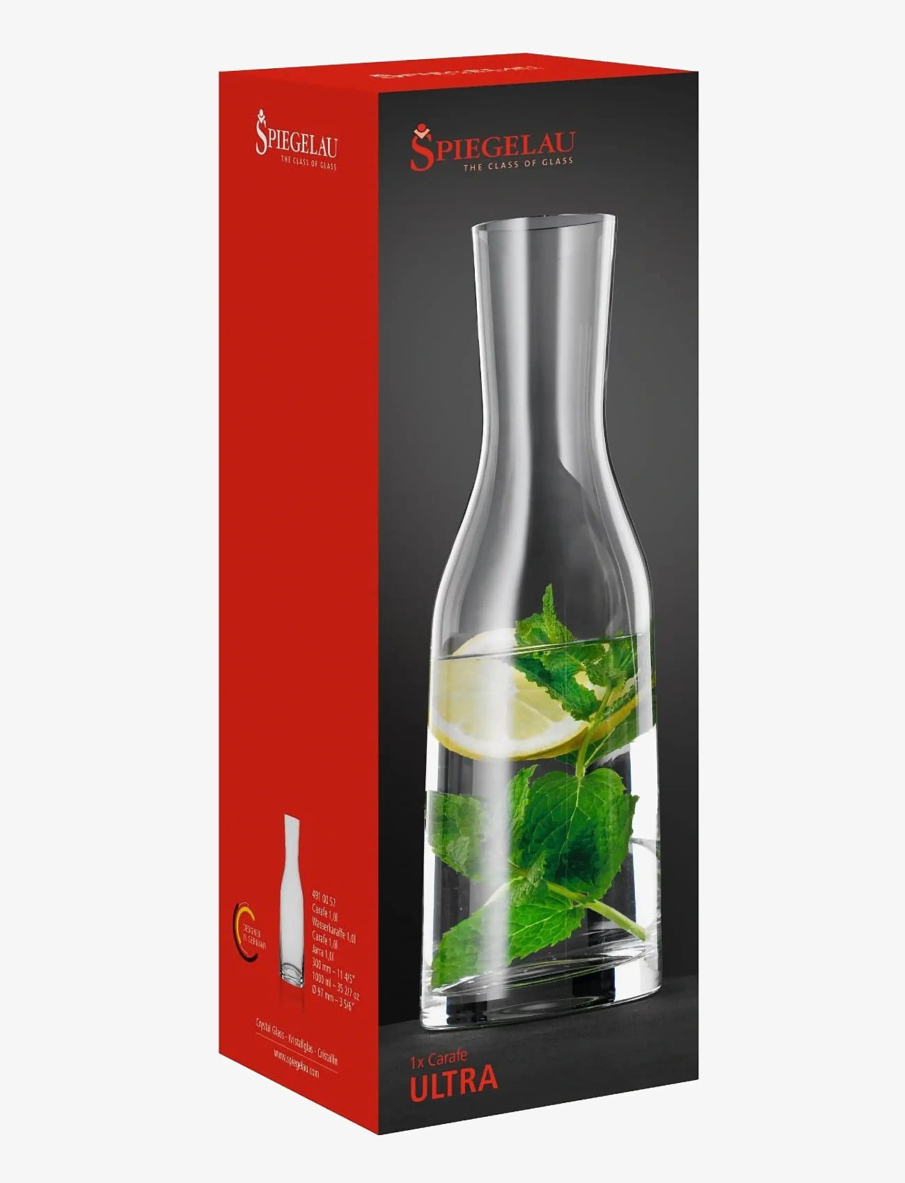 Spiegelau - Ultra Carafe Large - vandkarafler - clear - 3