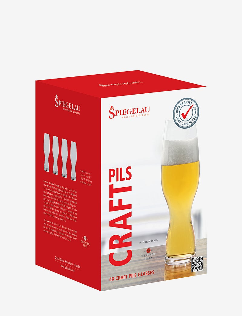 Spiegelau - Craft Beer craft pils 38cl 4-p - biergläser - clear glass - 3