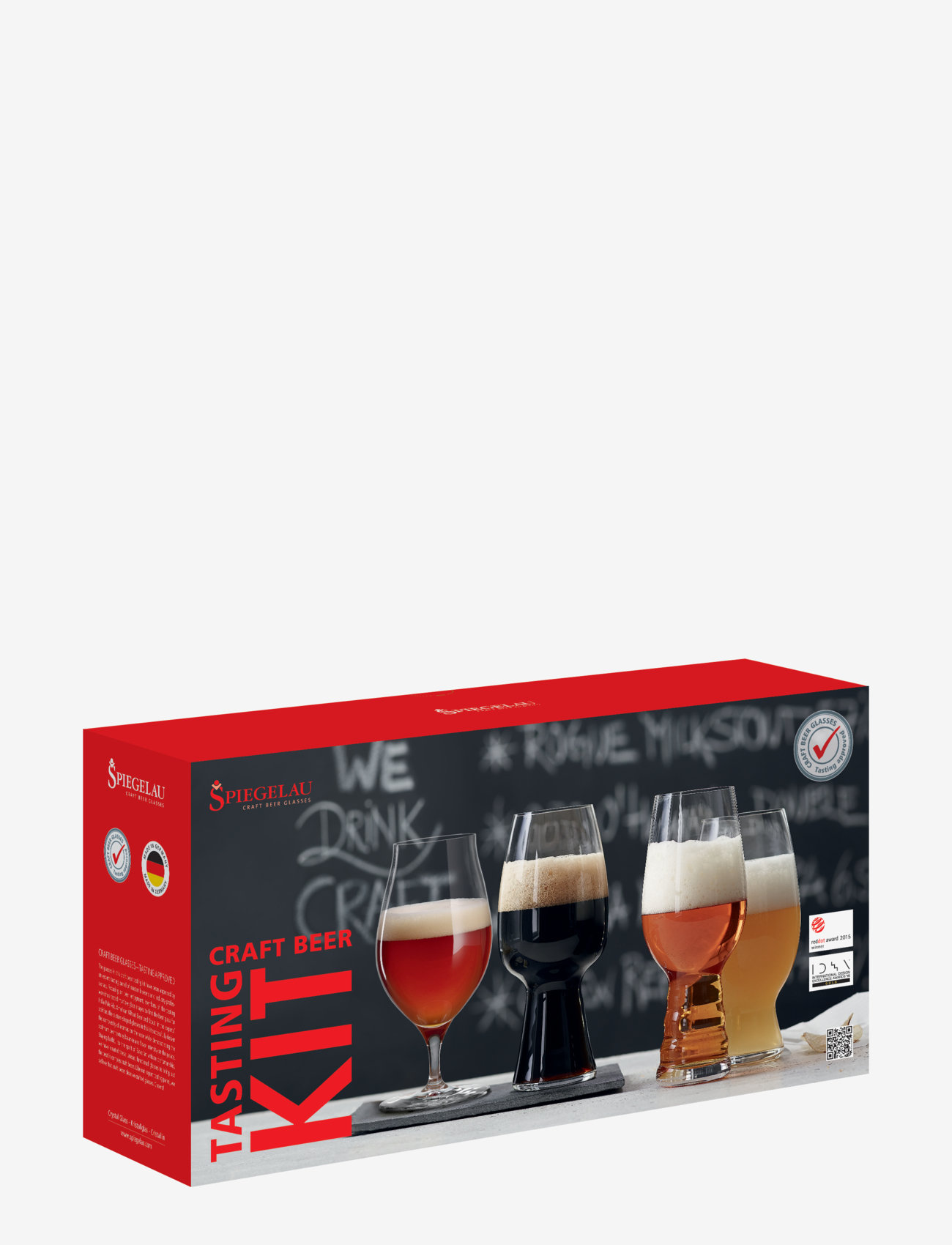 Spiegelau - Craft Beer Tasting kit 4-pack - iepērcies pēc cenas - clear glass - 0