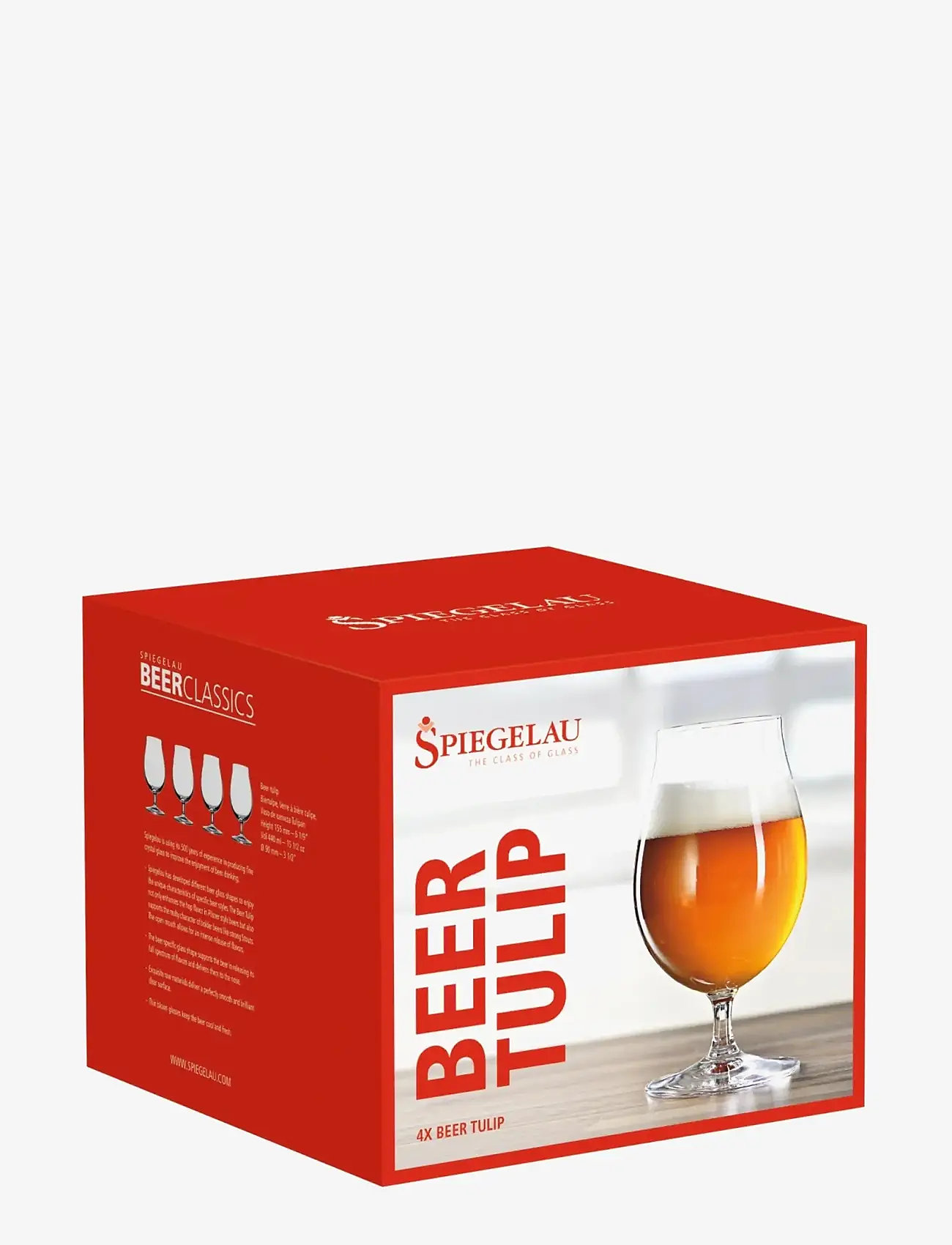 Spiegelau - Beer Classic Tulip 44 cl 4-pack - verres à bière - clear glass - 3