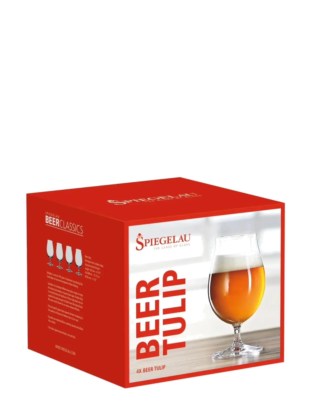 Spiegelau - Beer Classic Tulip 44 cl 4-pack - szklanki do piwa - clear glass - 3