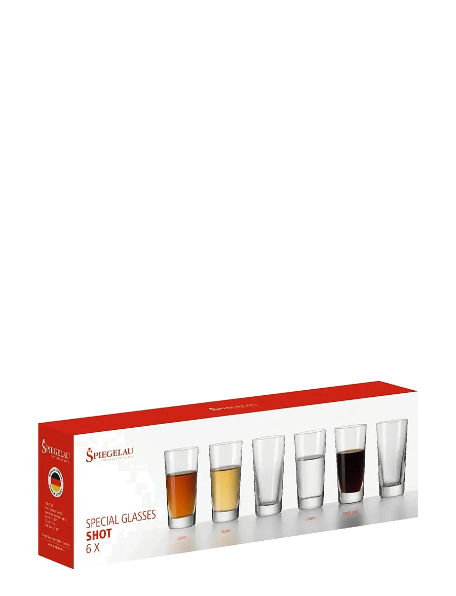 Spiegelau - Special Glasses Shotglas 5,5 cl 6-pack - schnapsgläser - clear glass - 3