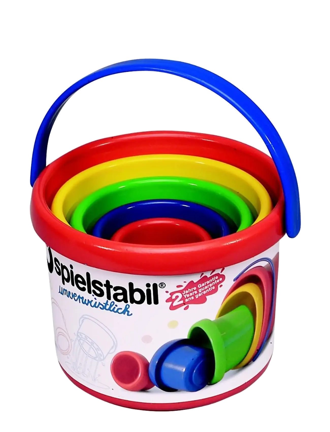 Spielstabil - Stacking cups 5 pcs. - hiekkalelut - multi - 1