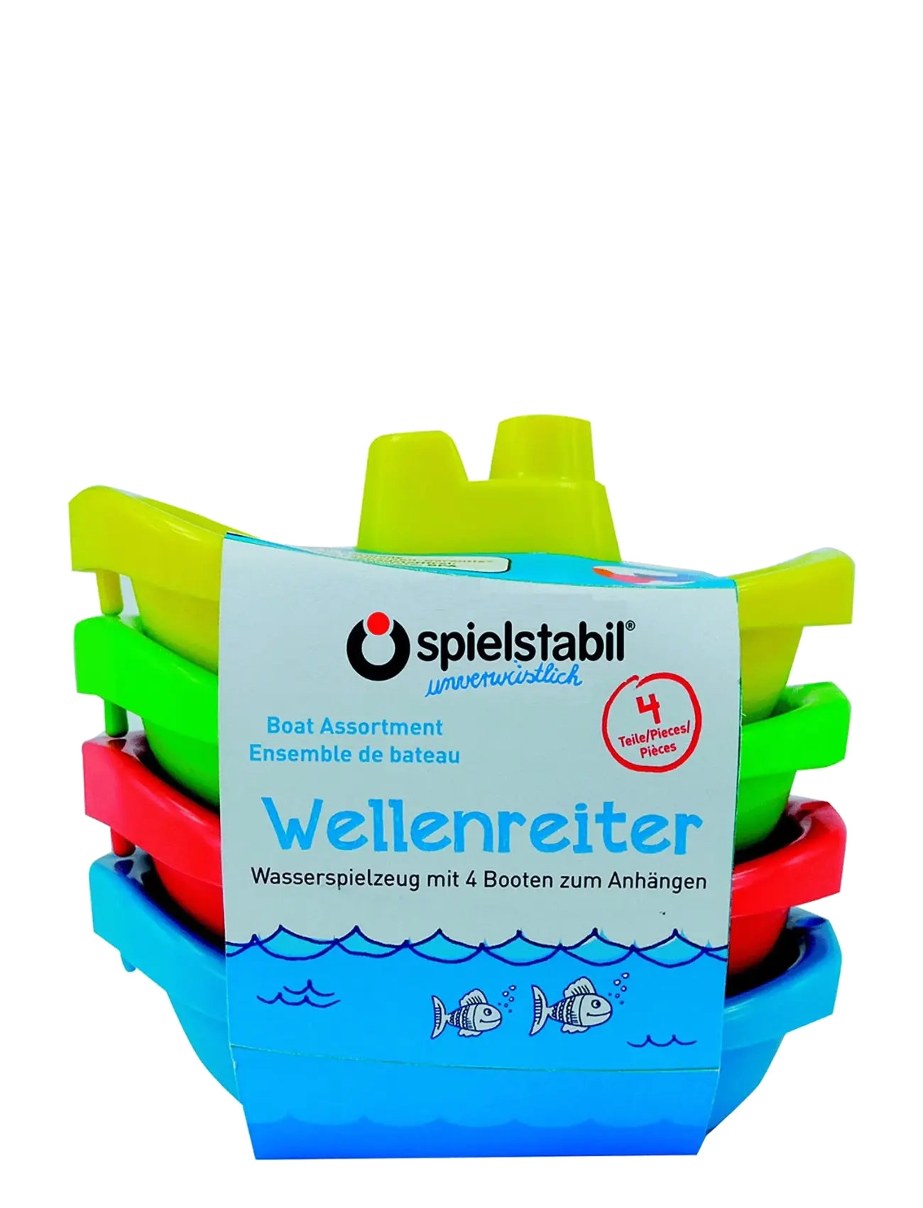 Spielstabil - Joining Boat 4 assort. col. - citas ūdens rotaļlietas - multi - 2
