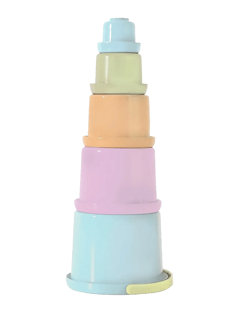Spielstabil - Stacking Cups 5 pcs - Pastel - torniklotsid - multi - 1