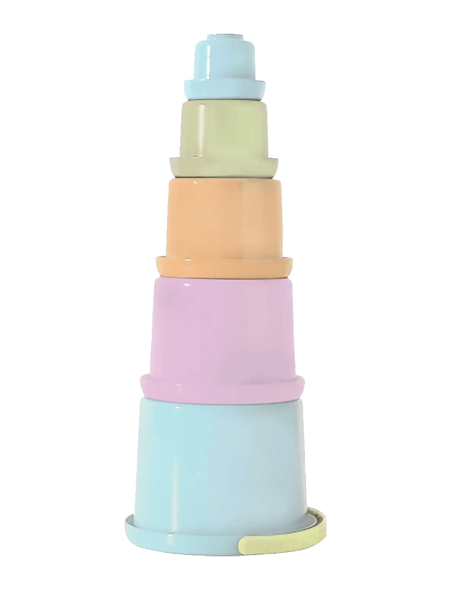 Spielstabil - Stacking Cups 5 pcs - Pastel - stapelklötze - multi - 1