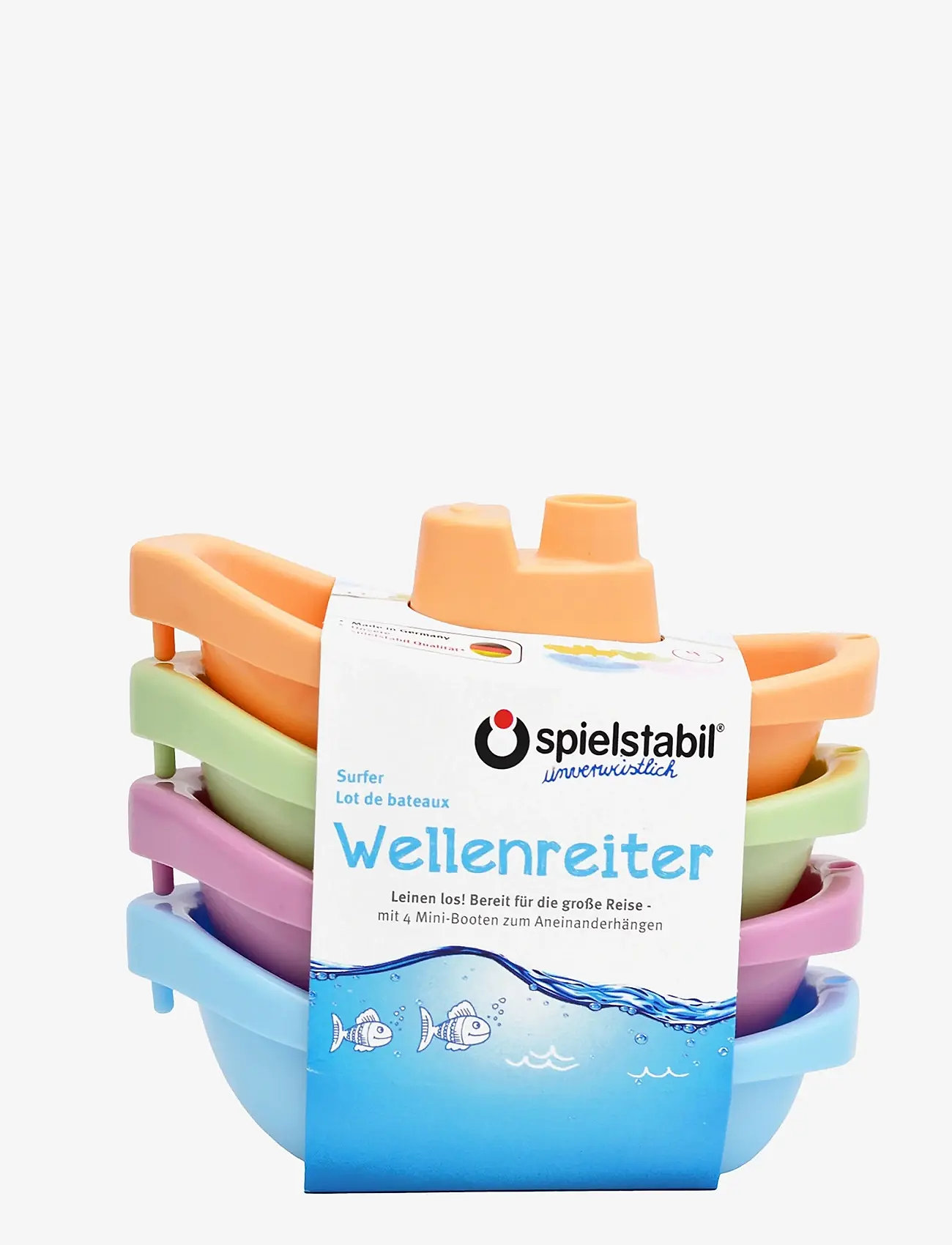 Spielstabil - Boats 4 pcs - Surfer Pastel - både - multi - 0