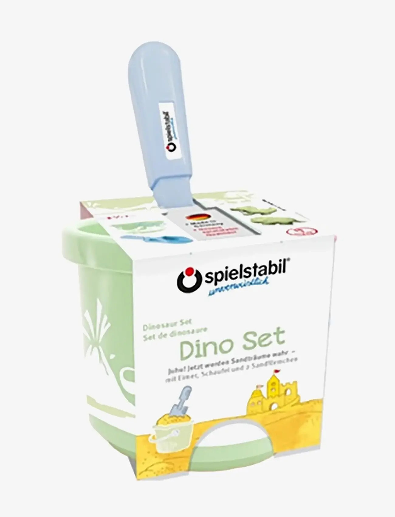 Spielstabil - Sand Set 4 pcs - Dinosaur - liivakasti mänguasjad - green - 1