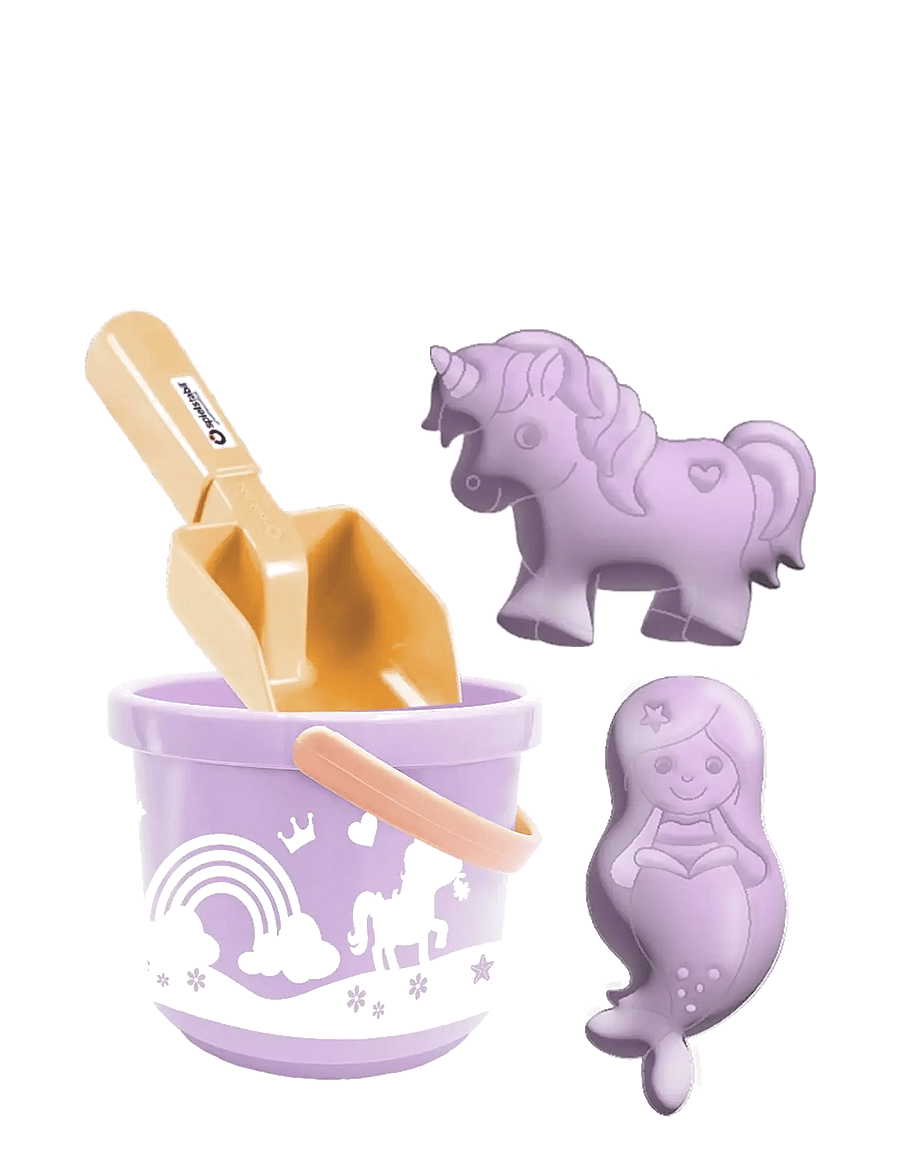 Spielstabil - Sand Set 4 pcs - Unicorn or Mermaid - sandspielzeug - purple - 0