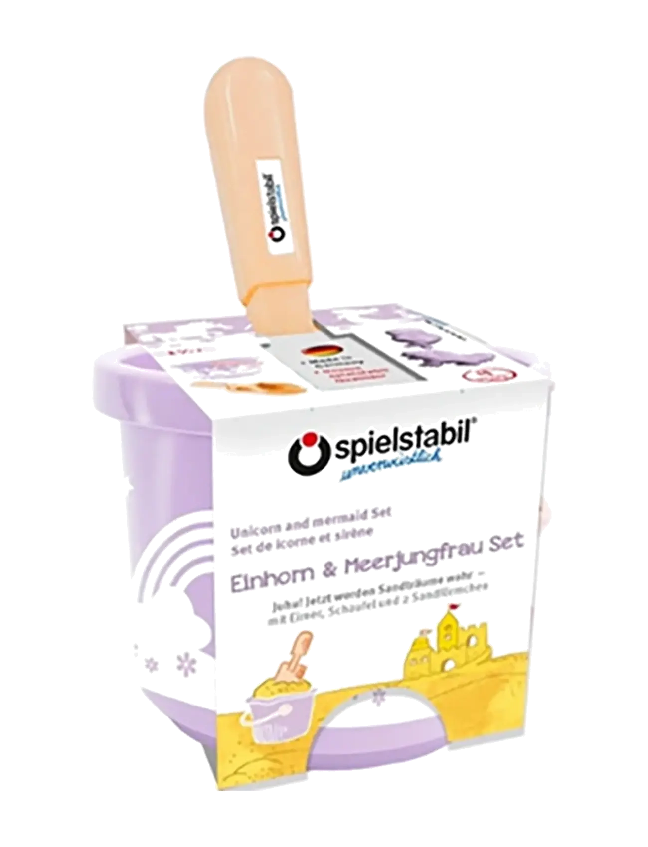 Spielstabil - Sand Set 4 pcs - Unicorn or Mermaid - sandlegetøj - purple - 1