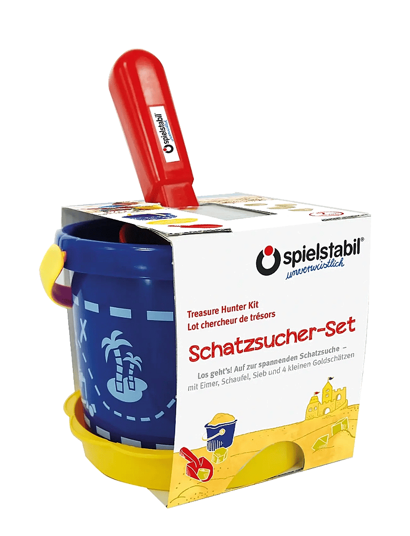Spielstabil - Sand Set 7 pcs - Treasure Hunter - liivakasti mänguasjad - marine - 0
