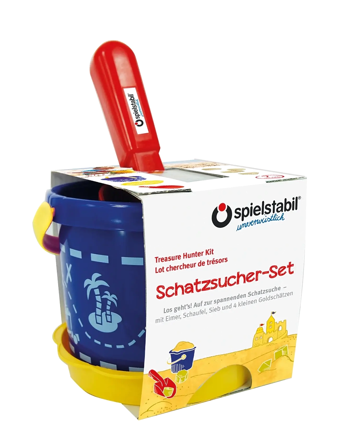 Spielstabil Sand Set 7 pcs - Treasure Hunter - Spielstabil - MARINE / navy