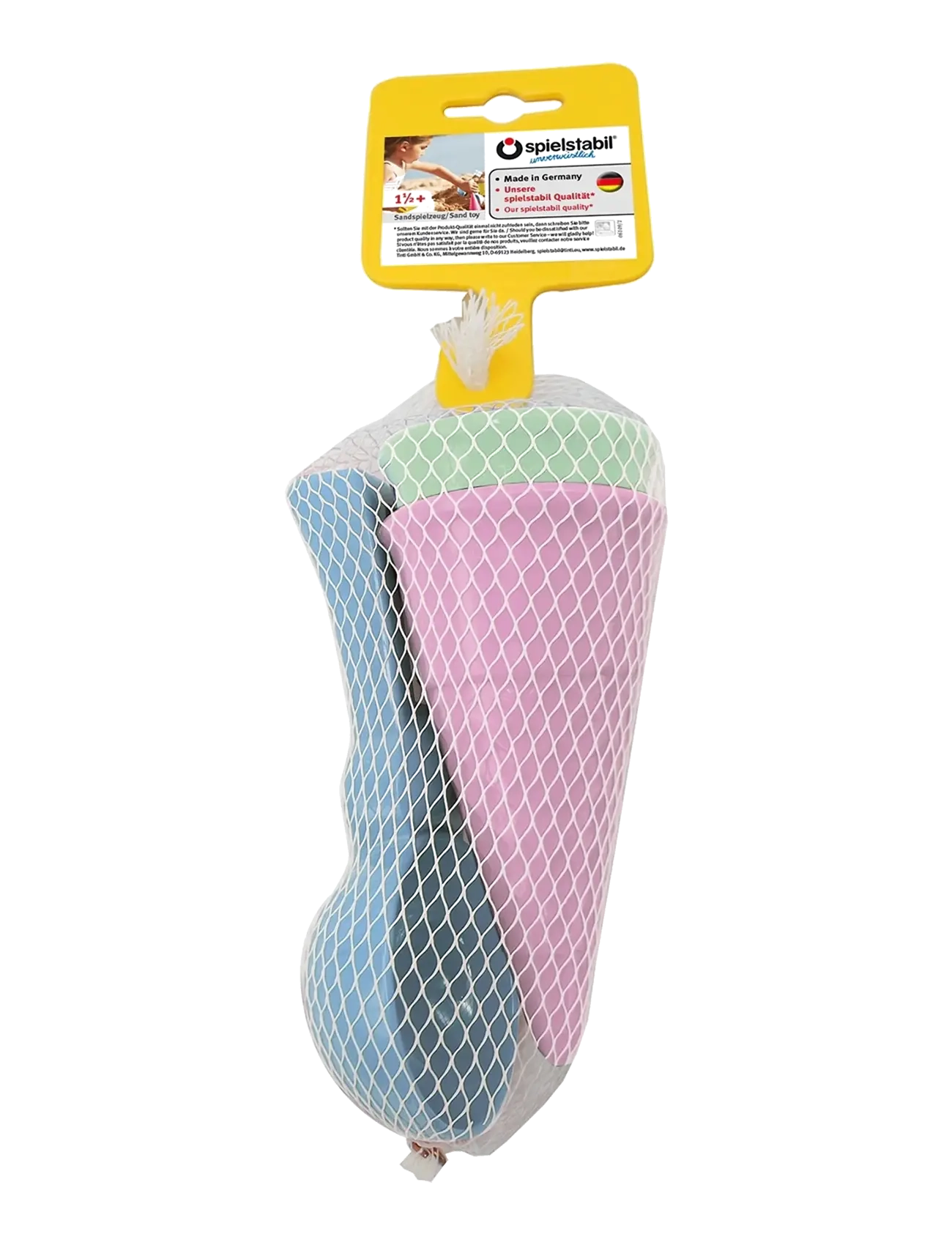 Spielstabil Sand Mould - Ice-Duo 3 Pcs - Pastel, One Size, Purple, Outdoor Legetøj > Sand Legetøj, Børn