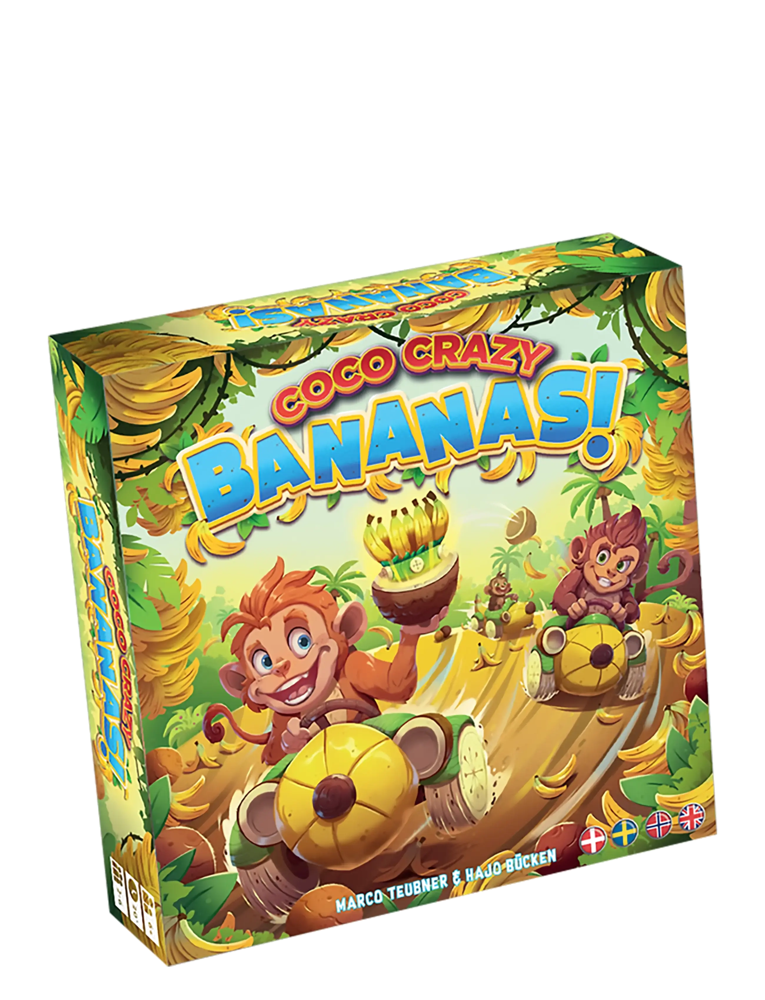 Spilbræt Coco Crazy - Bananas! (Nordic) - Gry planszowe - MULTI / multi
