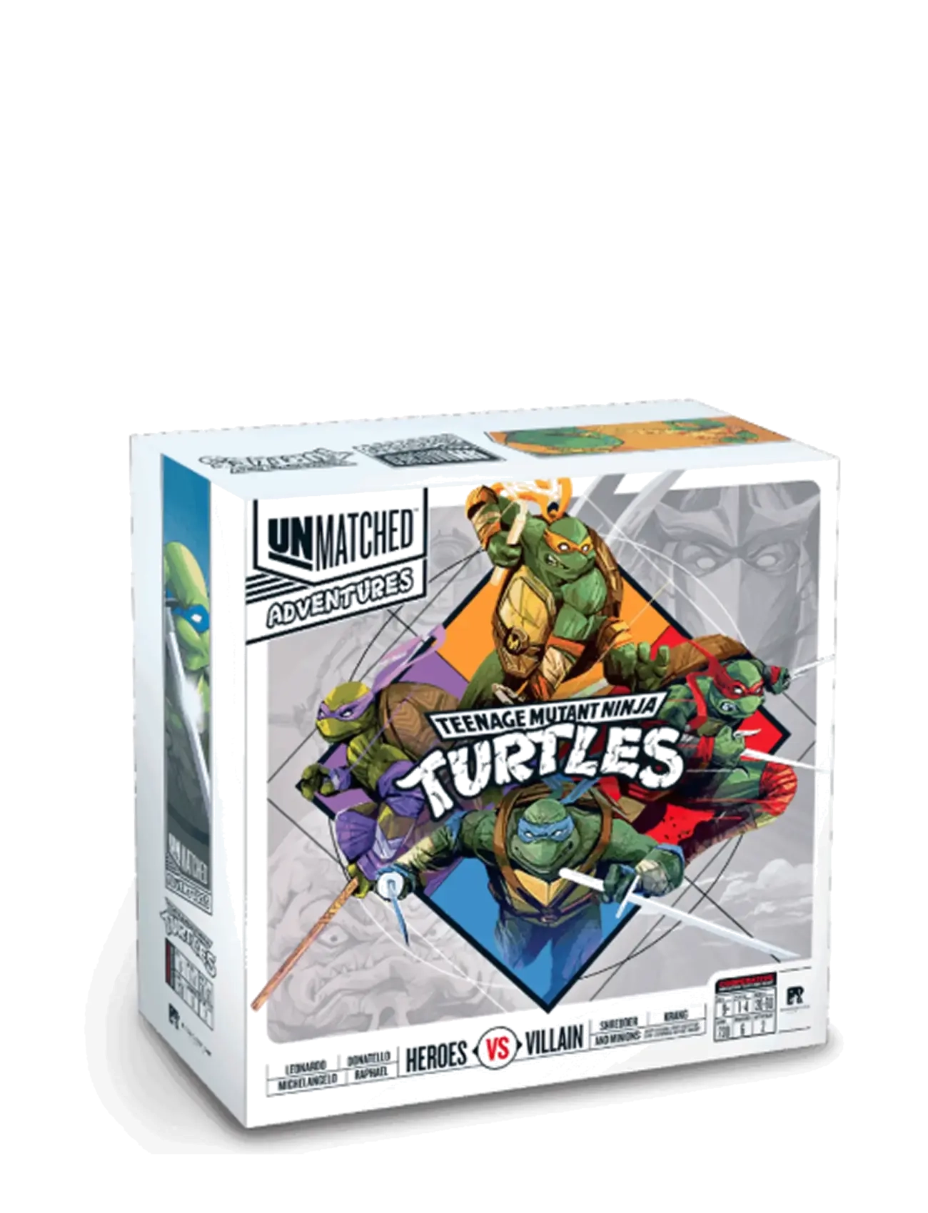 Spilbræt Unmatched Adventures - Teenage Mutant Ninja Turtles TMNT (EN) - Spielzeug 9+ Jahre - MULTI / multi