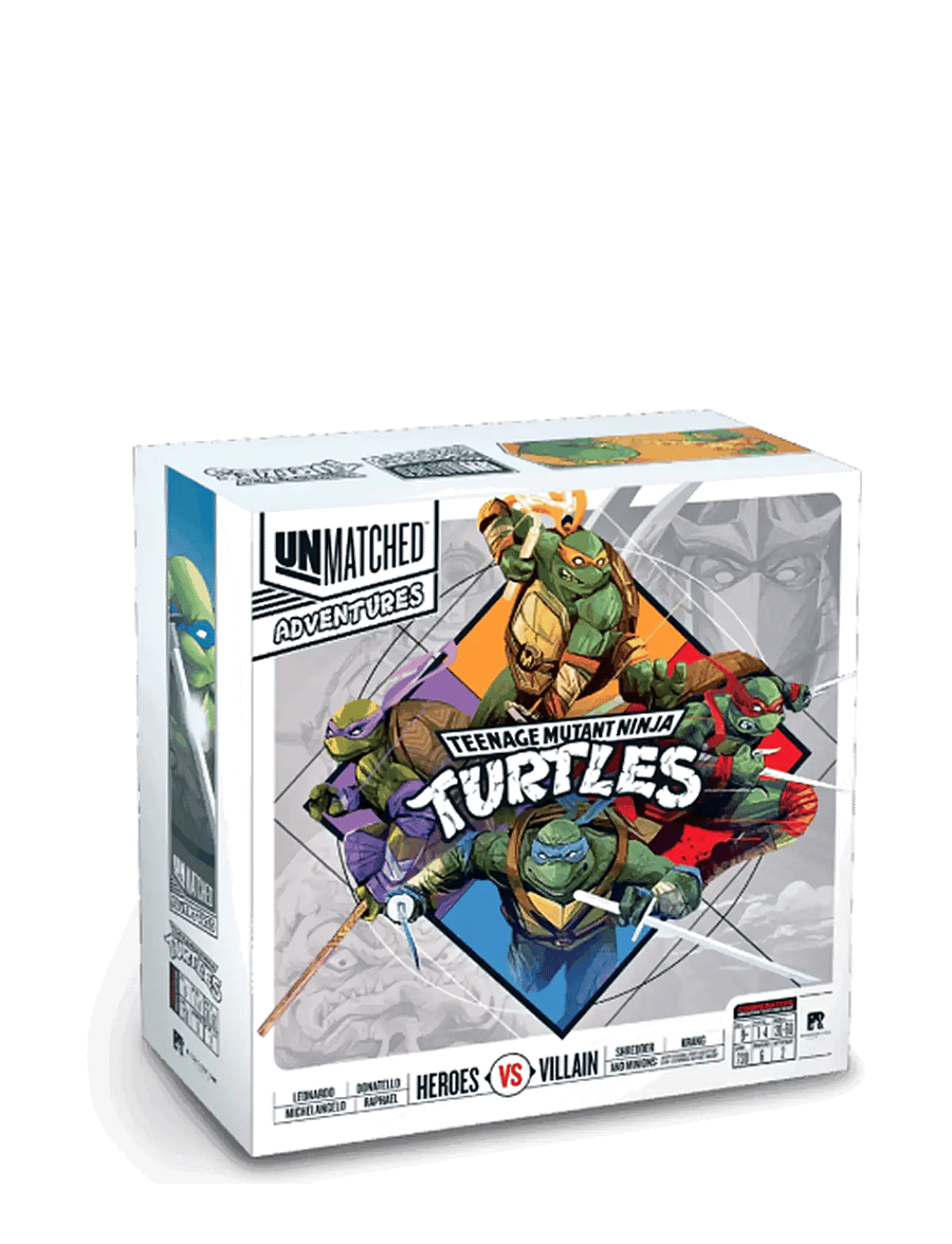 Spilbræt - Unmatched Adventures - Teenage Mutant Ninja Turtles TMNT (EN) - brettspiele - multi - 1