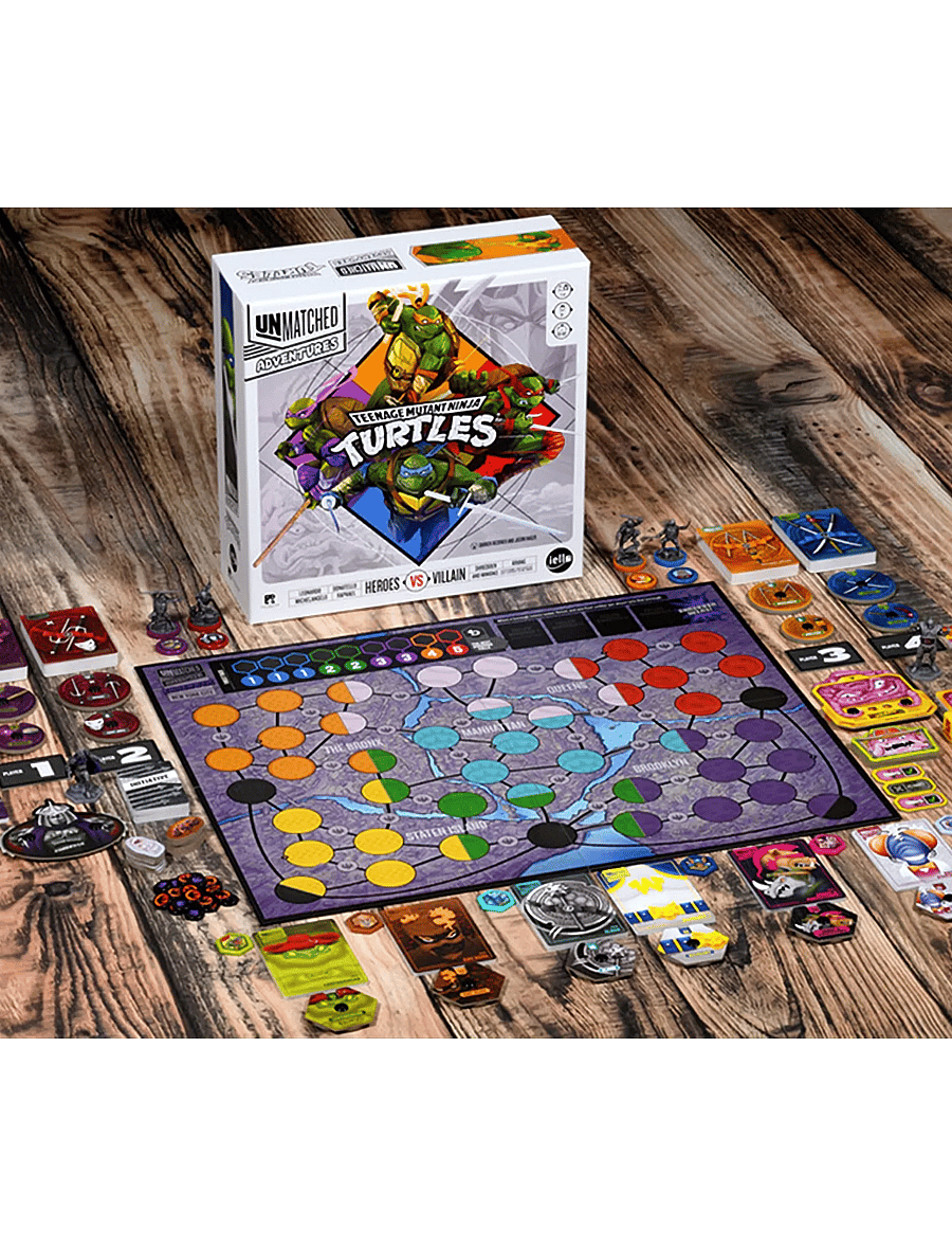 Spilbræt - Unmatched Adventures - Teenage Mutant Ninja Turtles TMNT (EN) - brettspiele - multi - 0