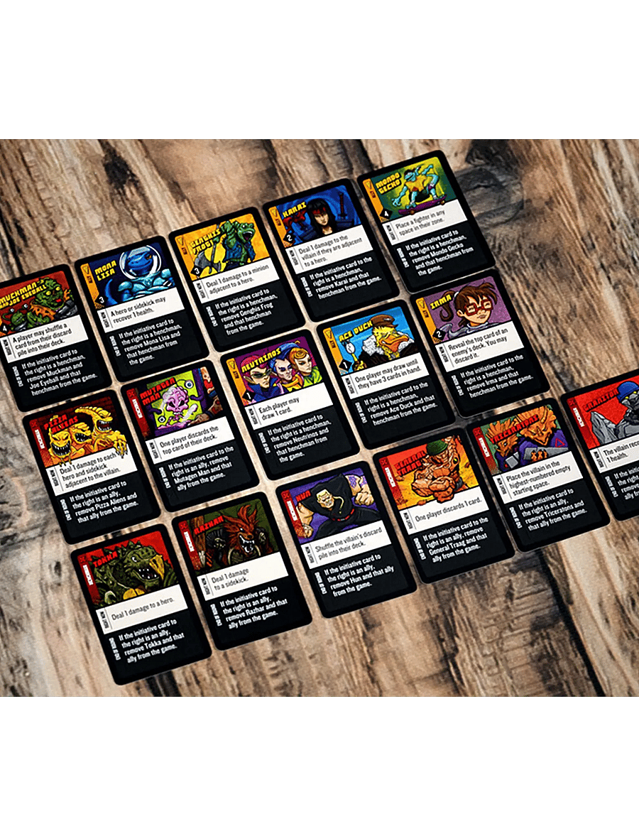 Spilbræt - Unmatched Adventures - Teenage Mutant Ninja Turtles TMNT (EN) - brettspiele - multi - 3