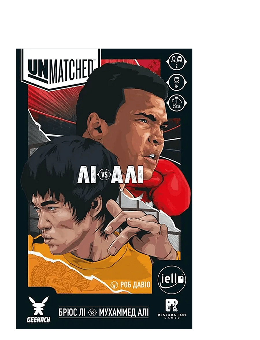 Spilbræt - Unmatched: Lee vs Ali - brettspiele - multi - 3