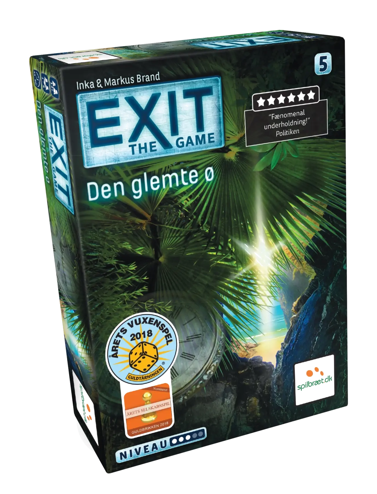 Spilbræt EXIT 5: Den Glemte Ø (DA) - Brettspiele - MULTI / multi