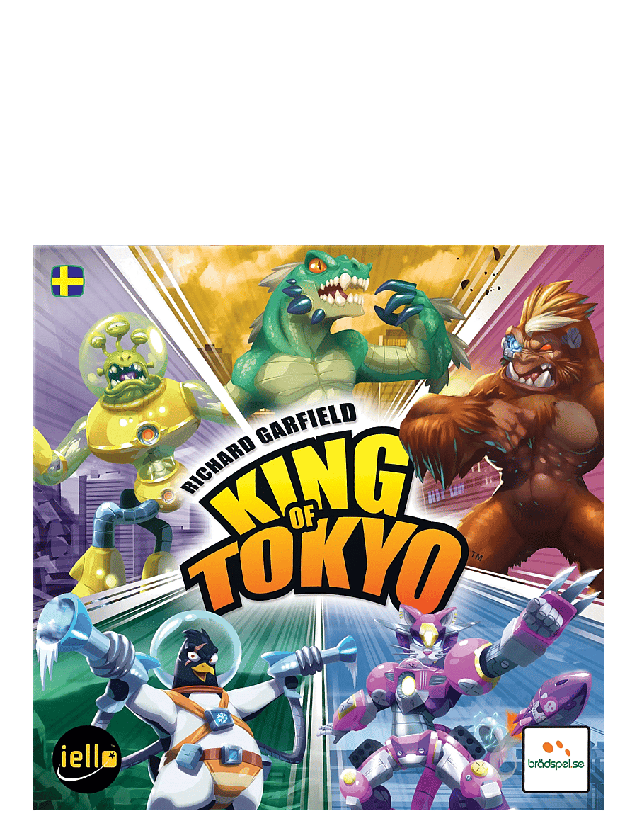Spilbræt - King of Tokyo (SE) - brettspiele - multi - 1