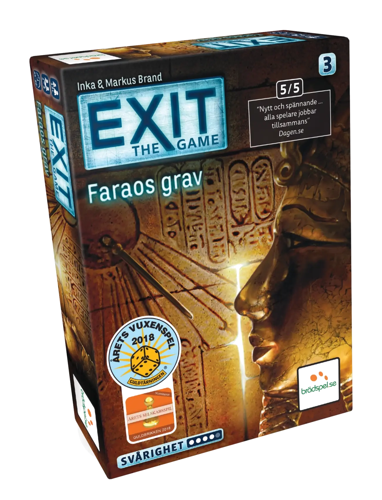 Spilbræt EXIT 3: Faraos Grav (SE) - Brettspiele - MULTI / multi