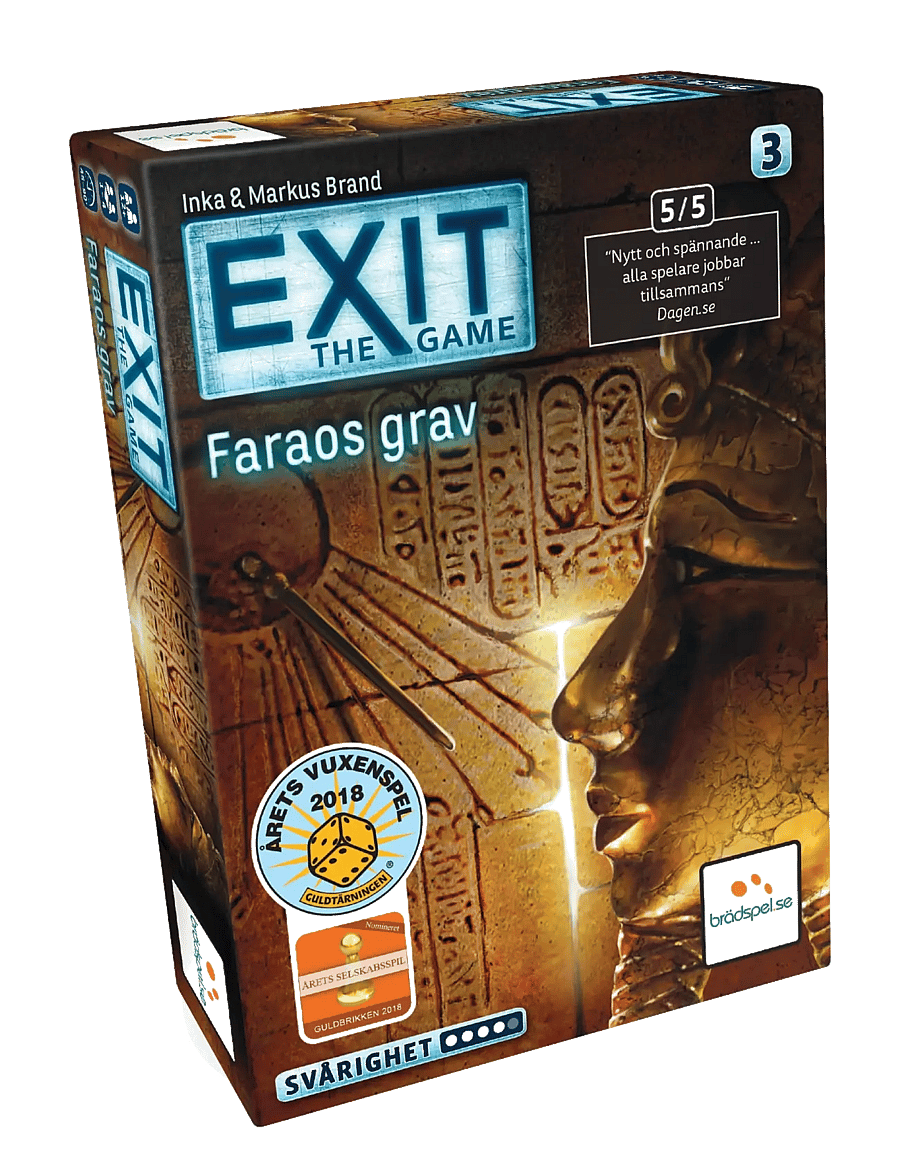 Spilbræt - EXIT 3: Faraos Grav (SE) - multi - 0