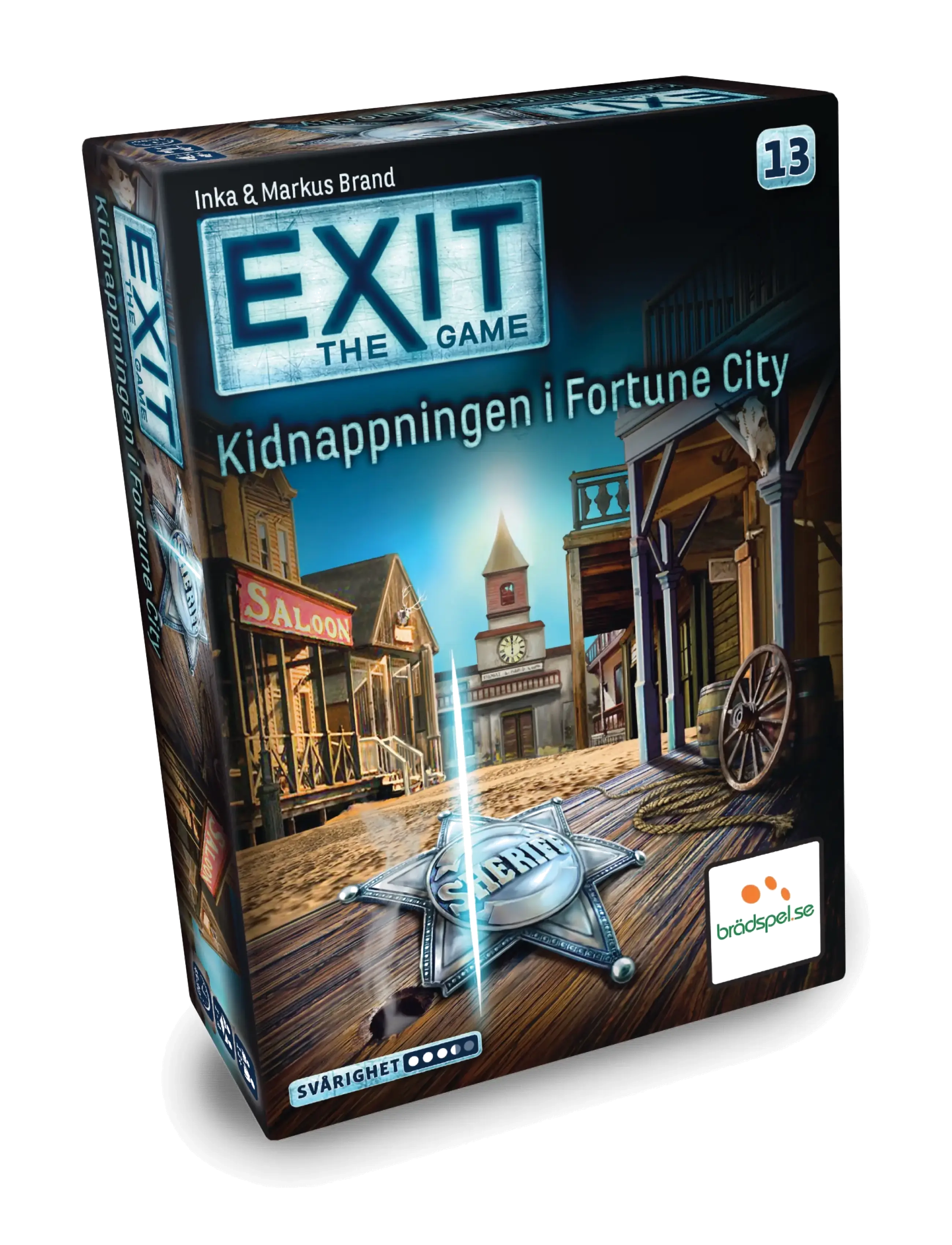 Spilbræt EXIT 13: Kidnappningen i Fortune City (SE) - Brettspiele - MULTI / multi