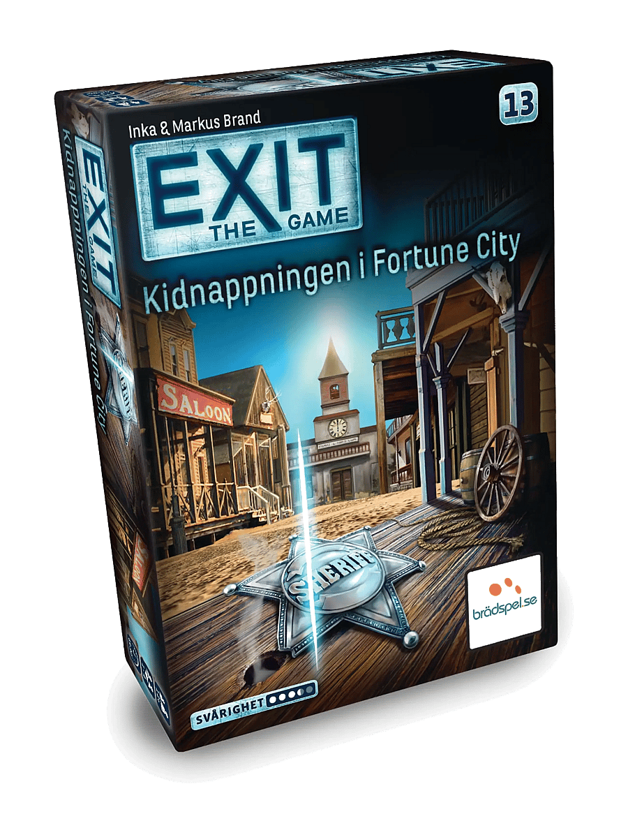 Spilbræt - EXIT 13: Kidnappningen i Fortune City (SE) - multi - 0