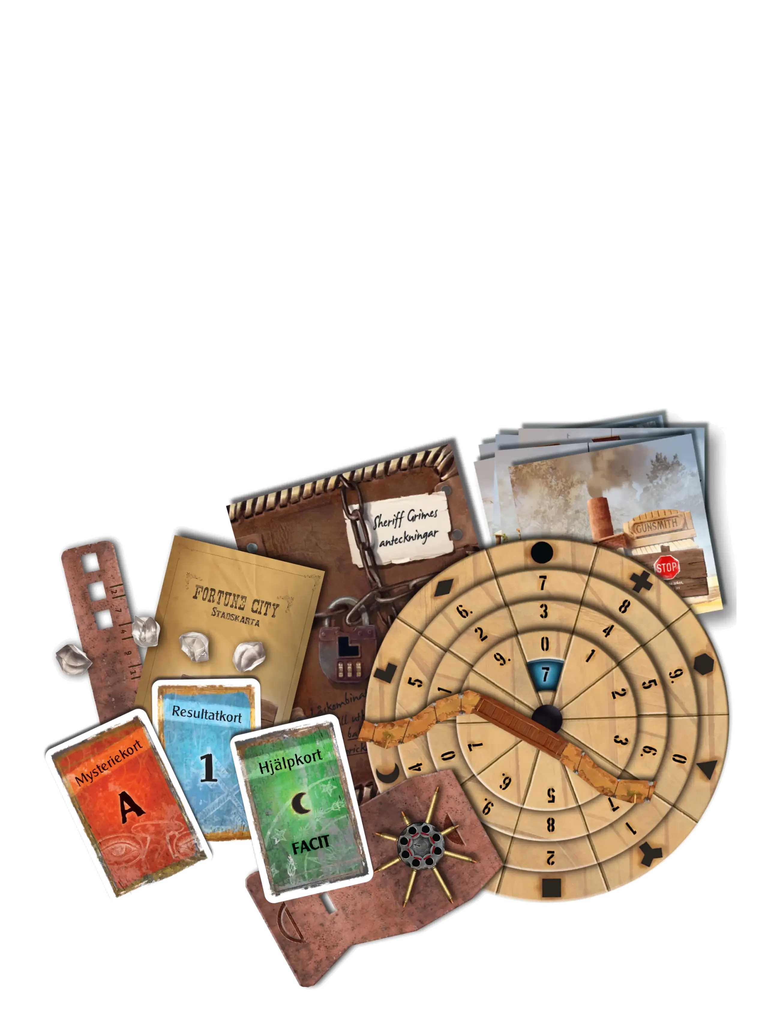 Spilbræt - EXIT 13: Kidnappningen i Fortune City (SE) - multi - 1