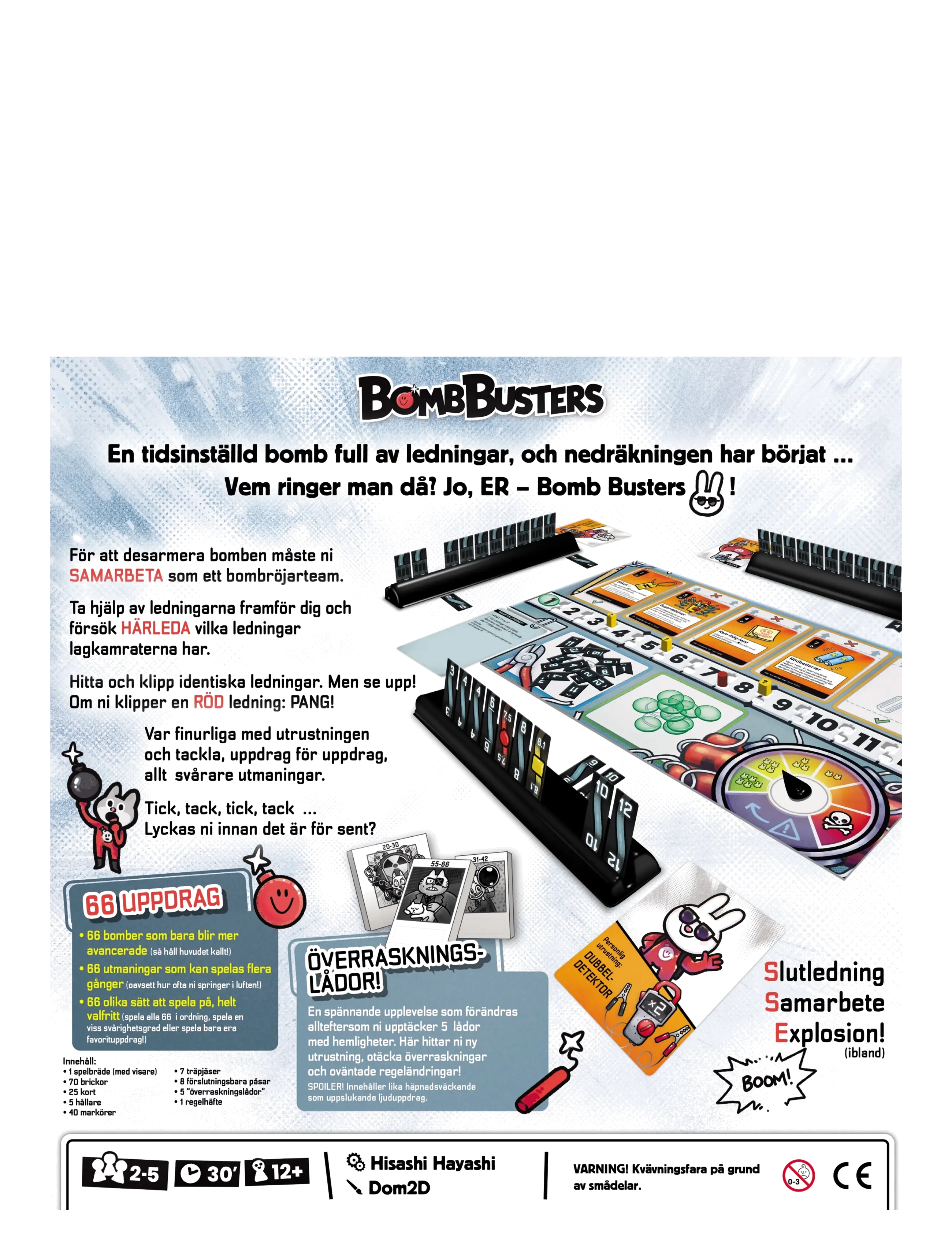 Spilbræt - Bomb Busters (SE) - brettspiele - multi - 1