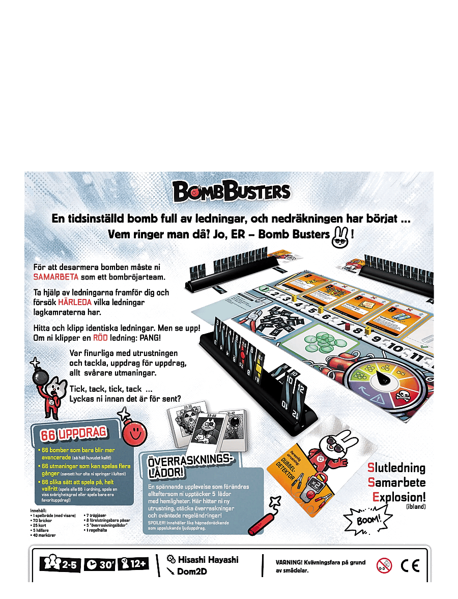 Spilbræt - Bomb Busters (SE) - brettspiele - multi - 1