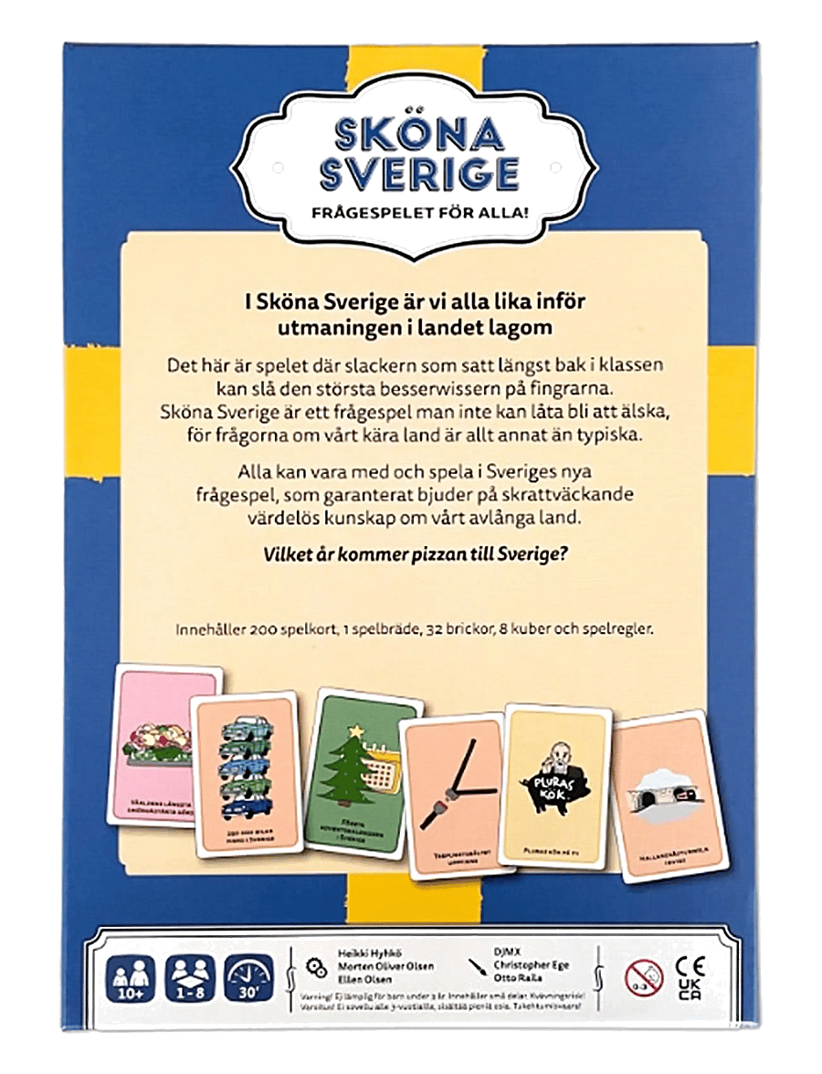 Spilbræt - Sköna Sverige (SE) - jeux de plateau - multi - 1