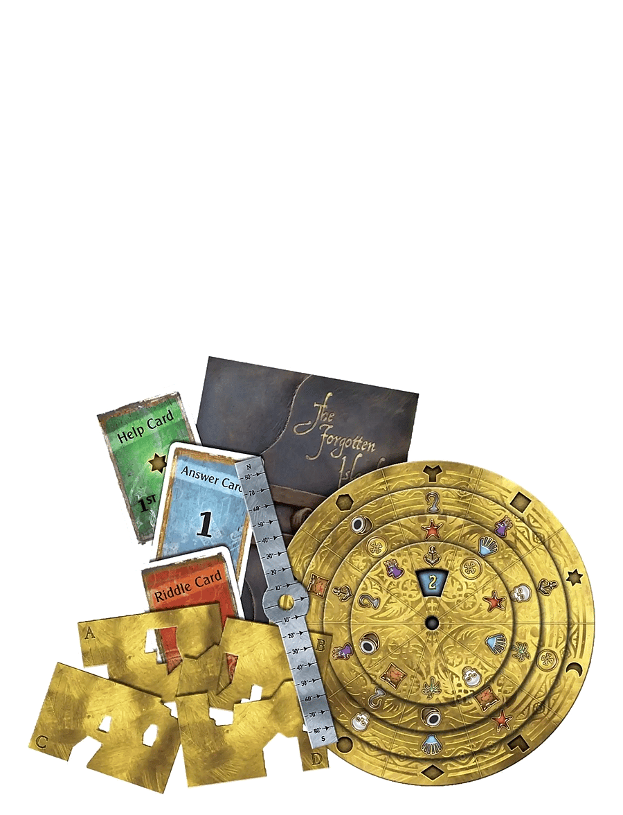Spilbræt - EXIT 5: Den Glömda Ön (SE) - brettspiele - multi - 1