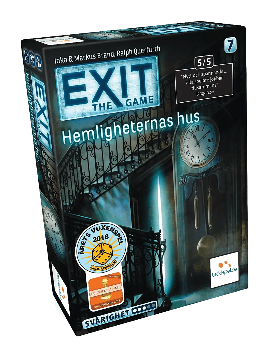Spilbræt - EXIT 7: Hemligheternas Hus (SE) - multi - 0