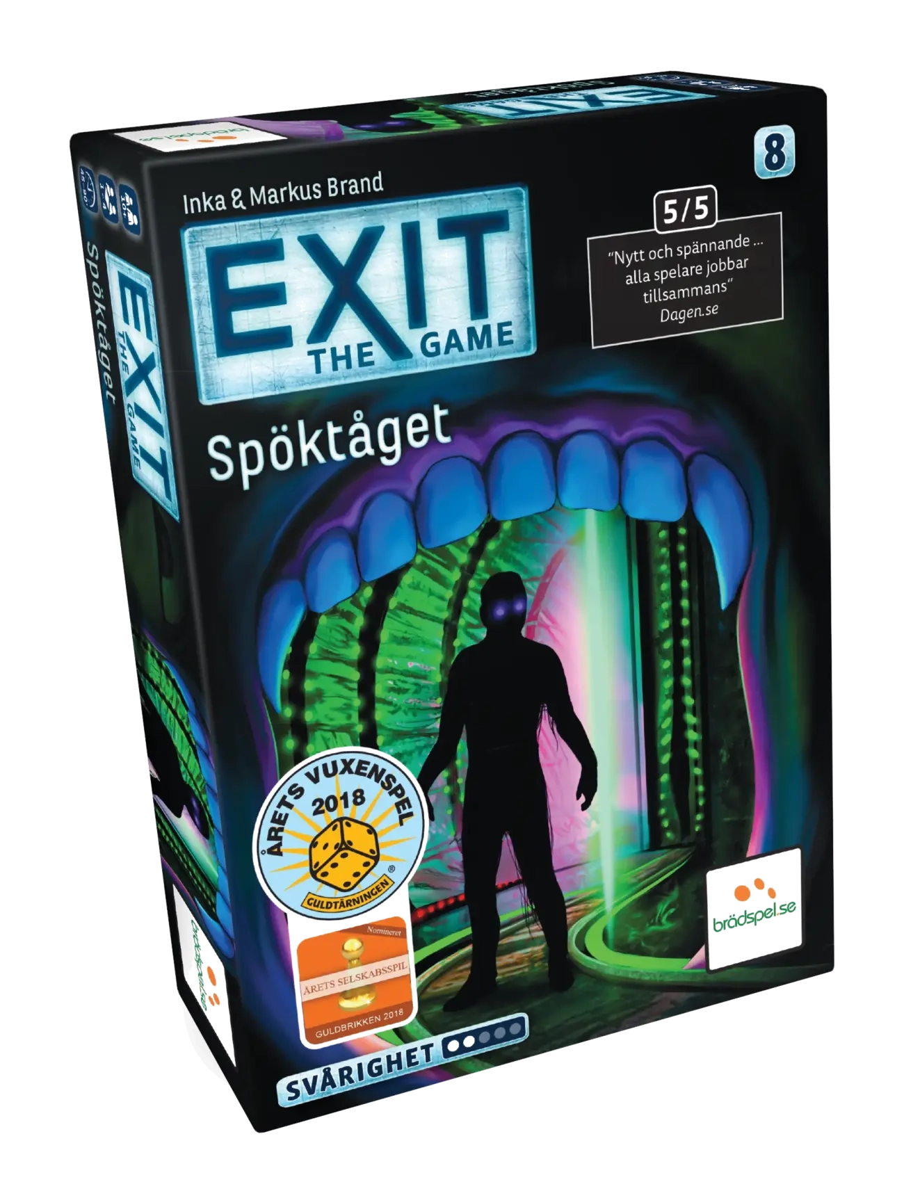 Spilbræt EXIT 8: Spöktåget (SE) - Brettspiele - MULTI / multi