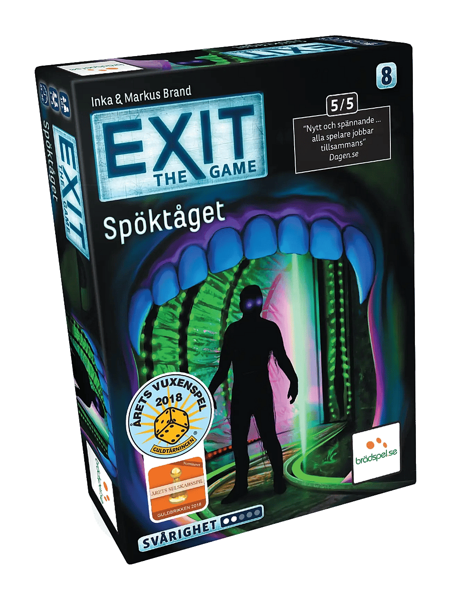 Spilbræt - EXIT 8: Spöktåget (SE) - multi - 0