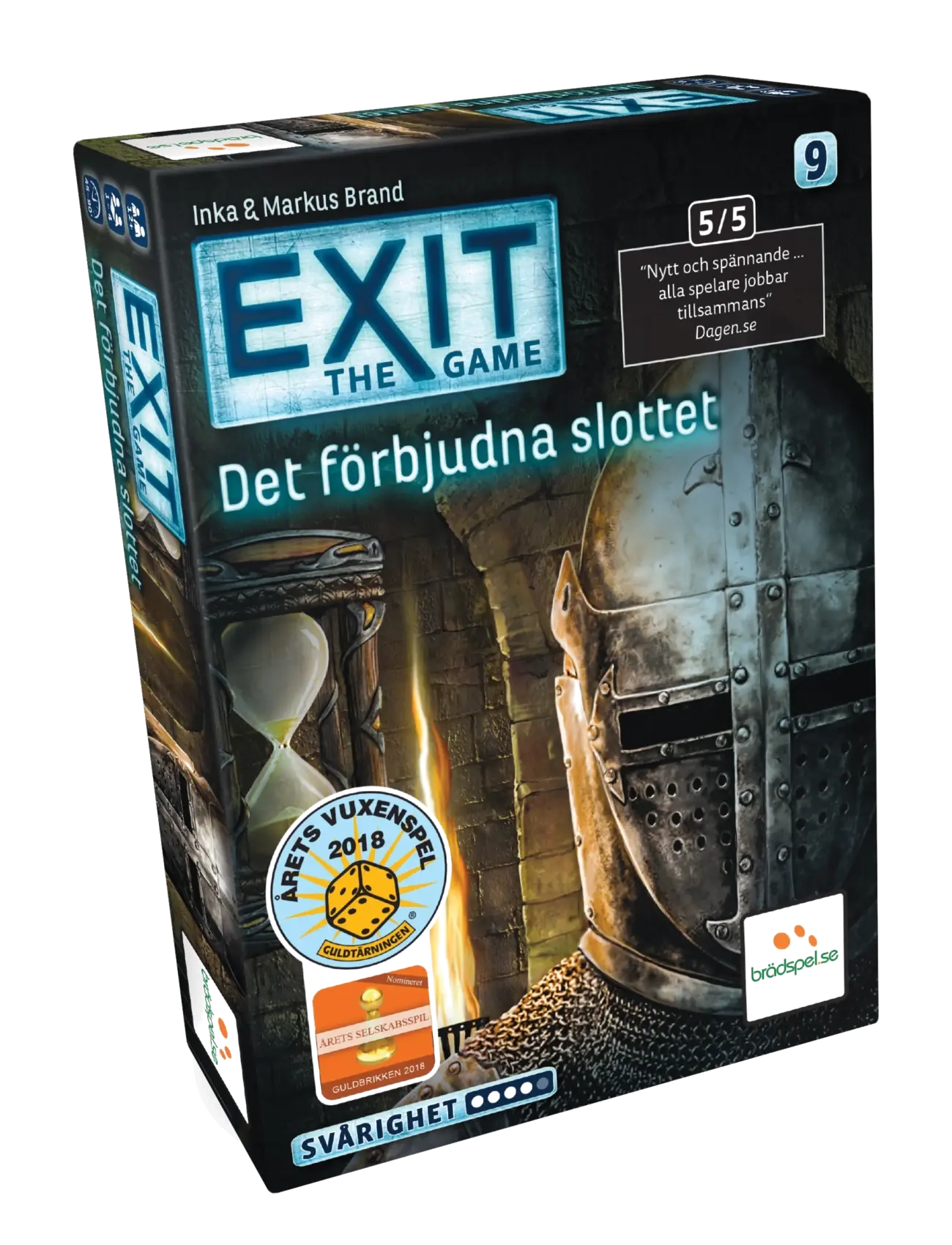Spilbræt EXIT 9: Det Förbjudna Slottet (SE) - Brettspiele - MULTI / multi