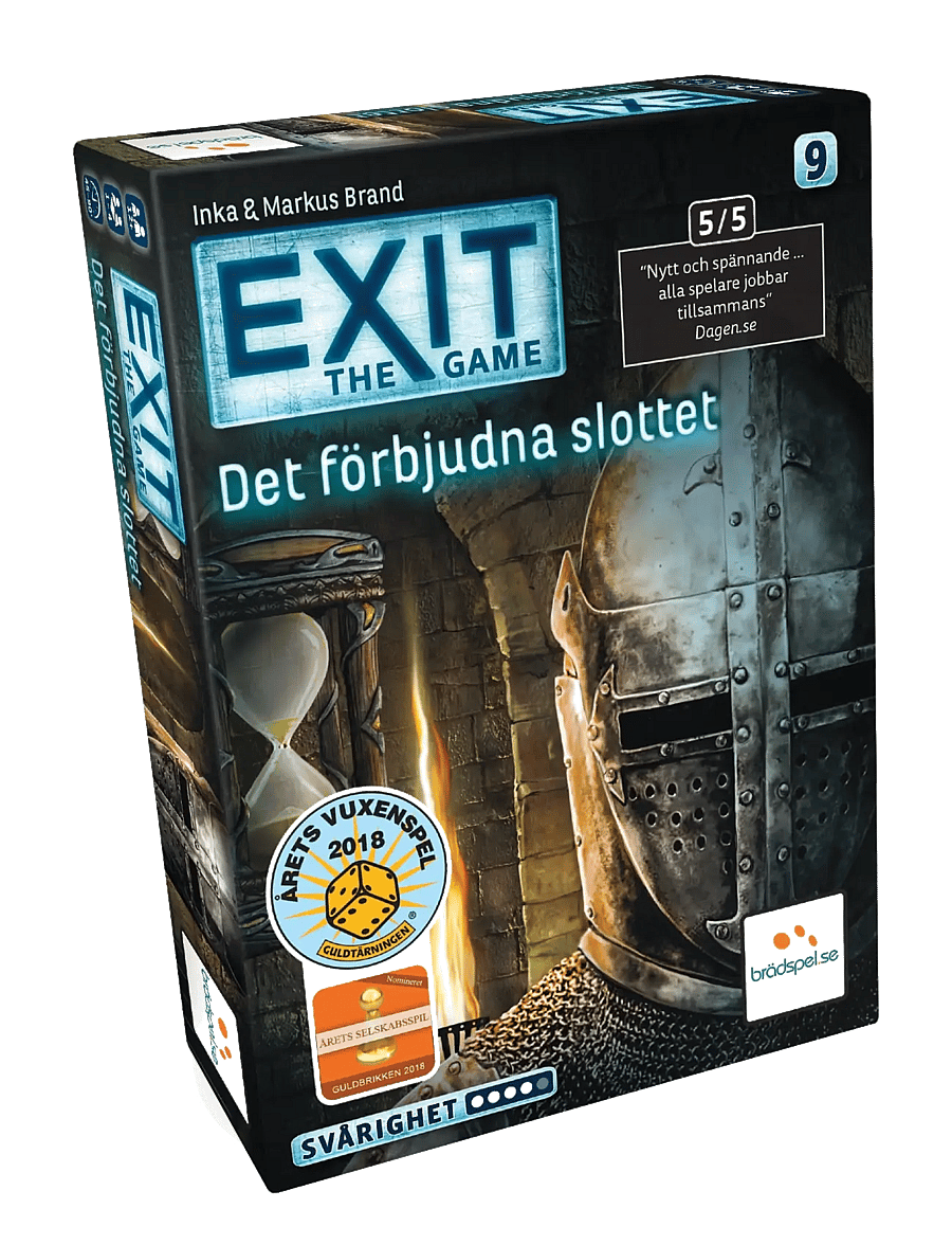Spilbræt - EXIT 9: Det Förbjudna Slottet (SE) - multi - 0