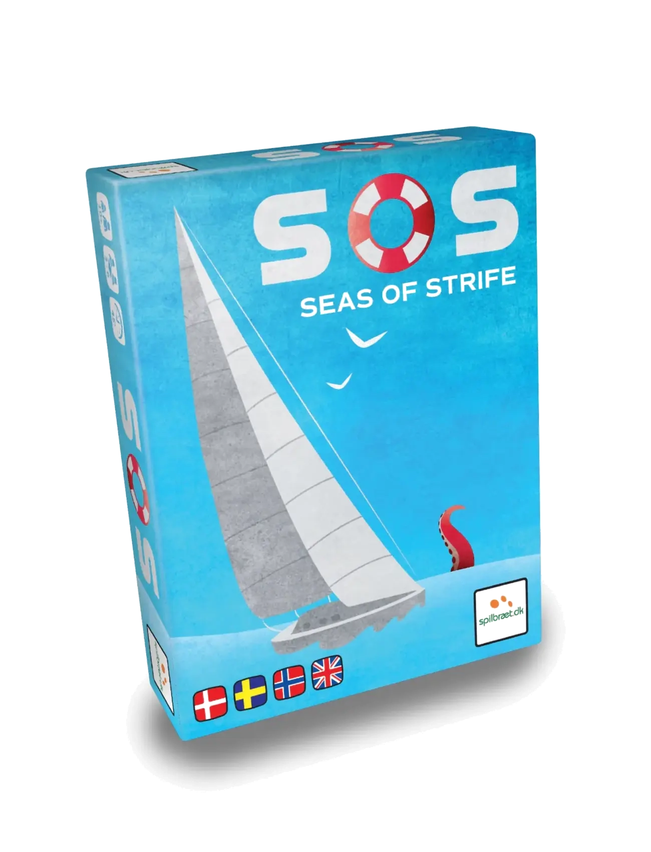 Spilbræt SOS - Seas of Strife (DA/SE/NO) - Kartenspiele - MULTI / blue