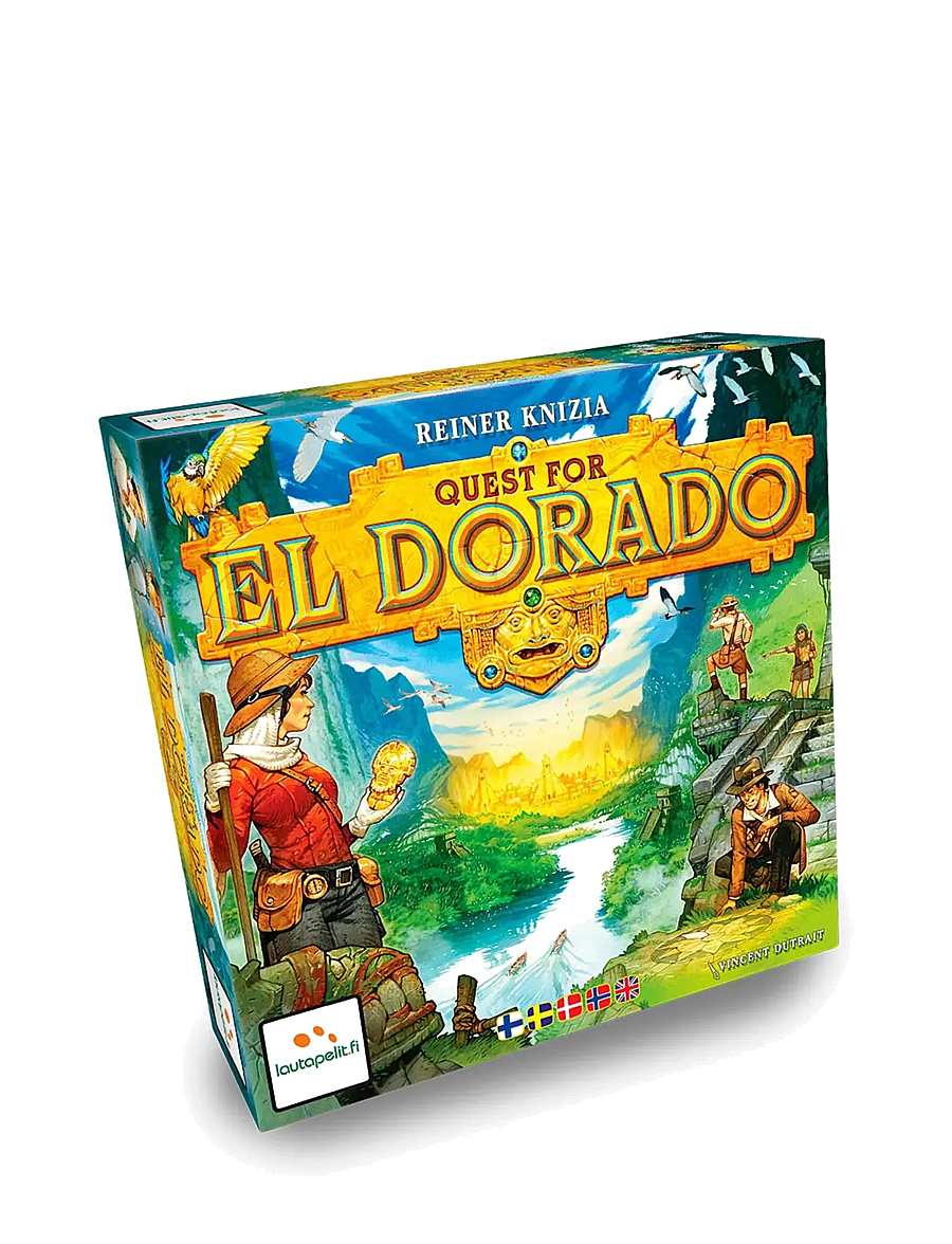 Spilbræt - Quest for El Dorado (Nordic+EN) - brettspiele - multi - 1