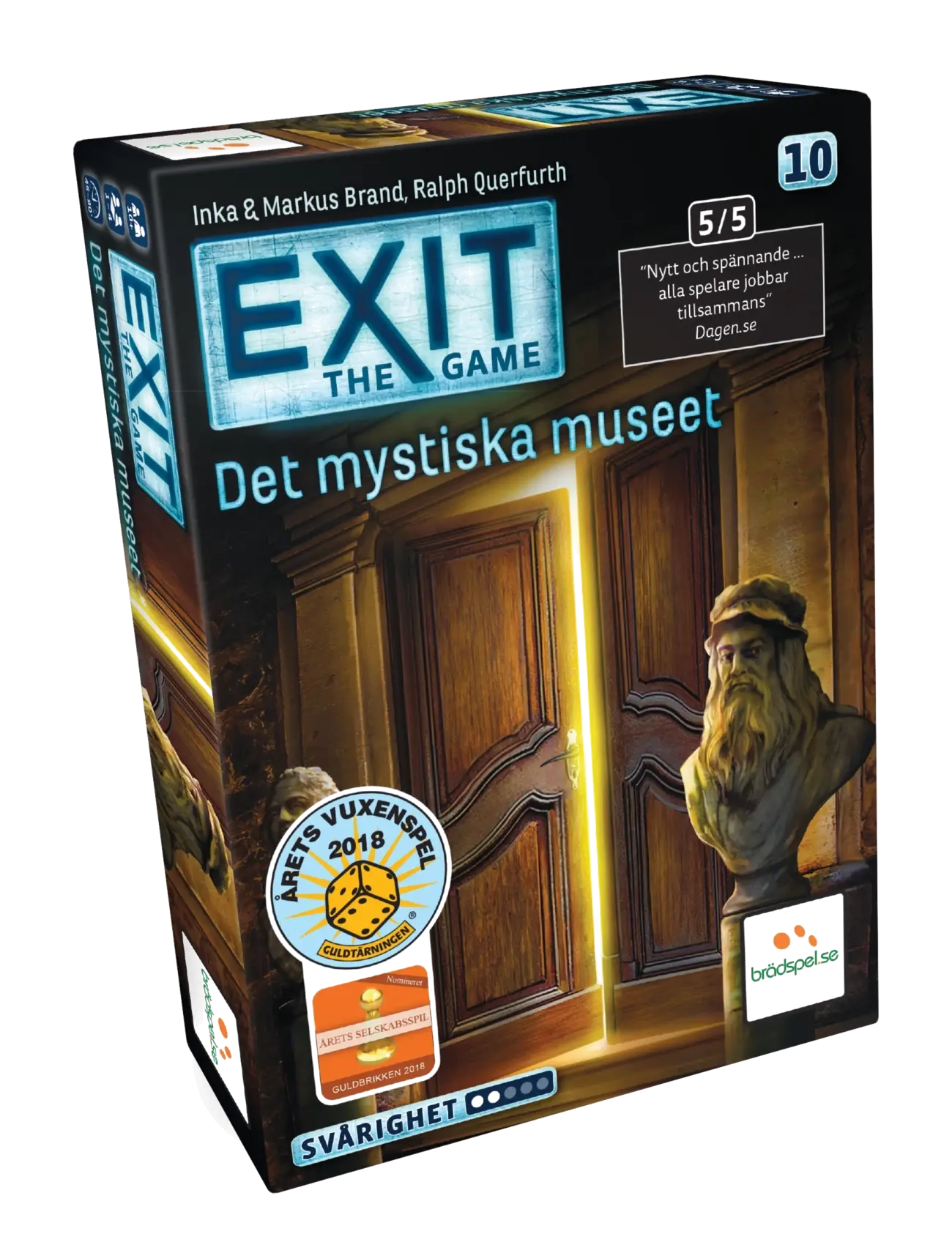 Spilbræt EXIT 10: Det Mystiska Museet (SE) - Brettspiele - MULTI / multi